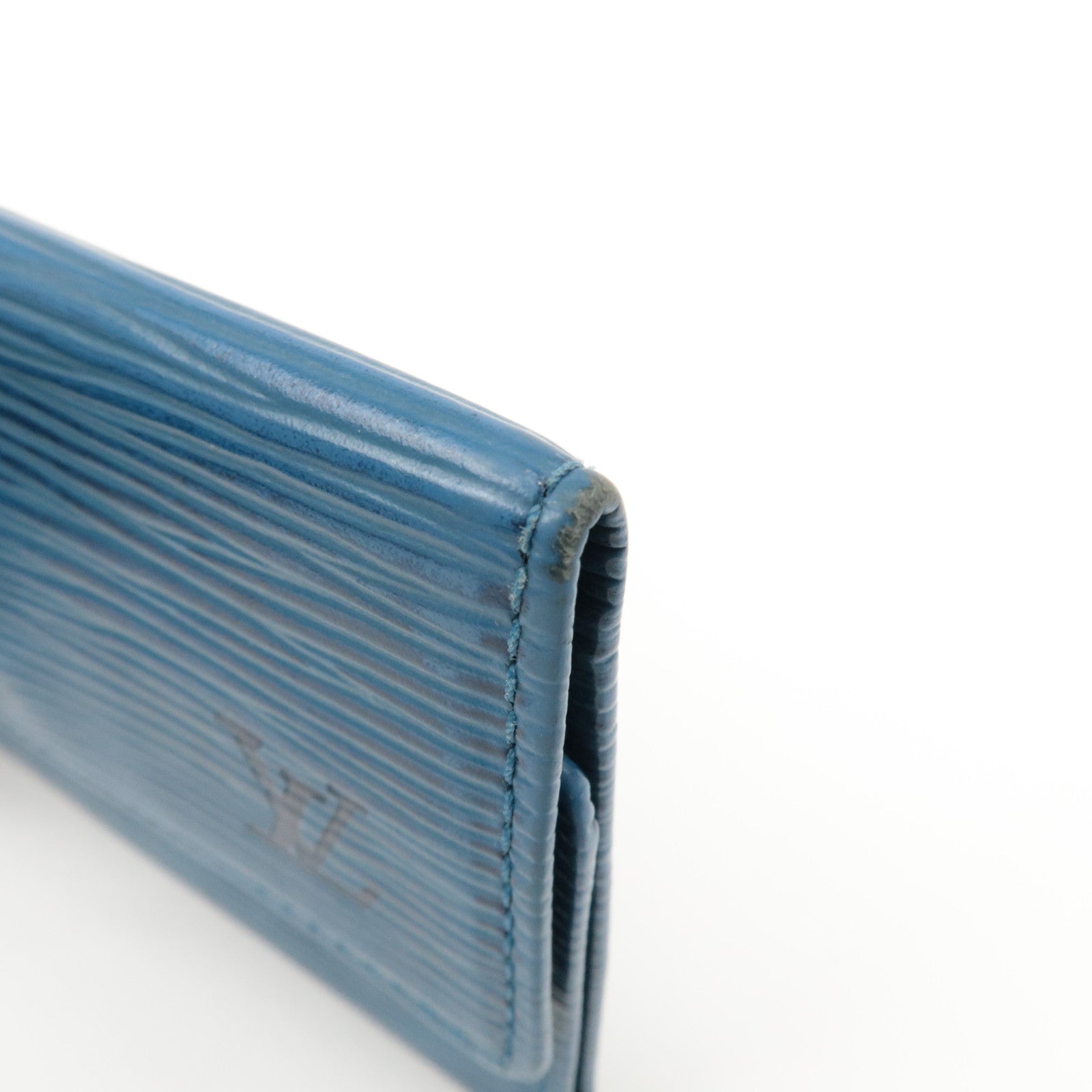 Louis Vuitton Epi Set of 2 Leather Coin Case Key Case M63815 M63703 Used