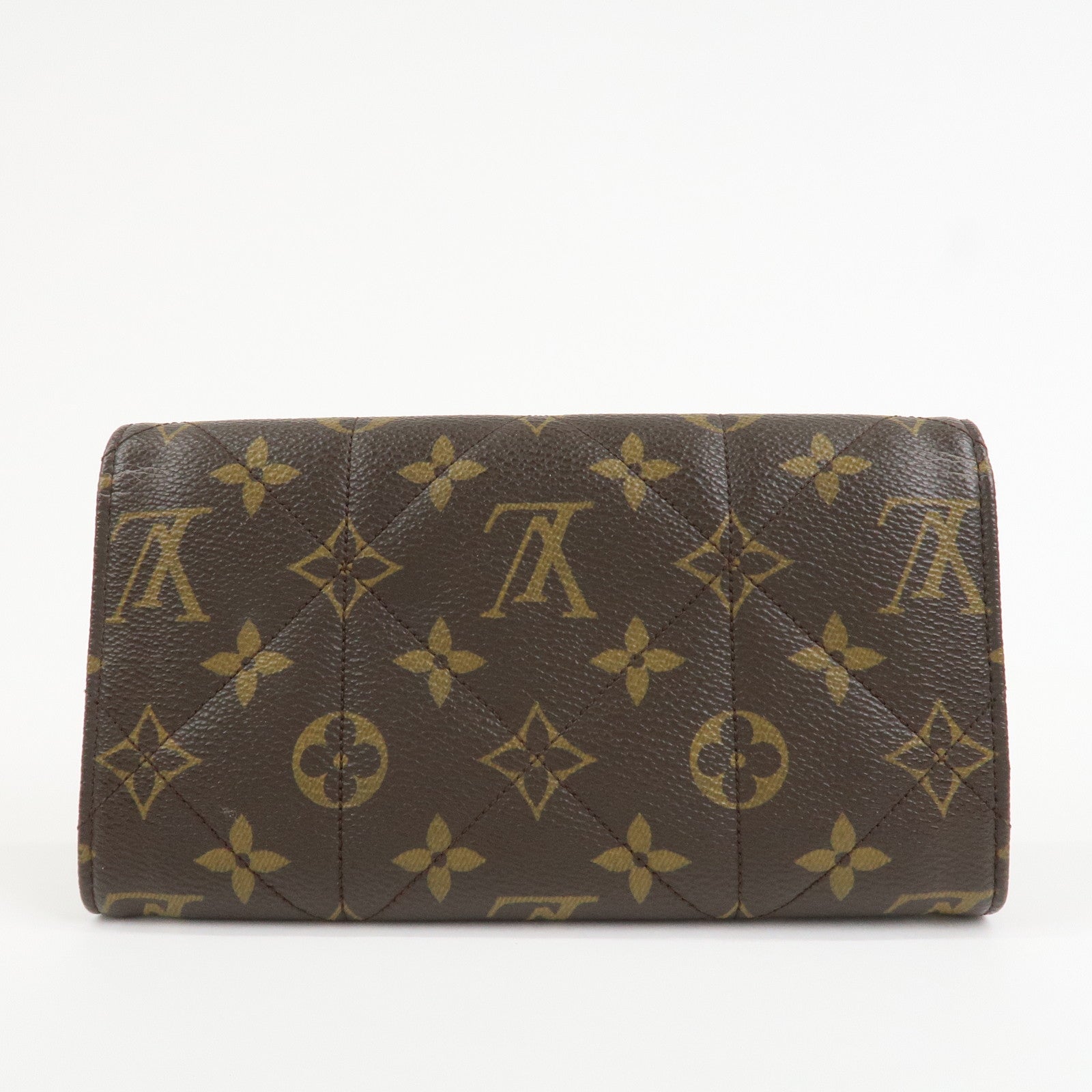Louis Vuitton Monogram Portefeuille Sarah Etoile Long Wallet Brown M66556