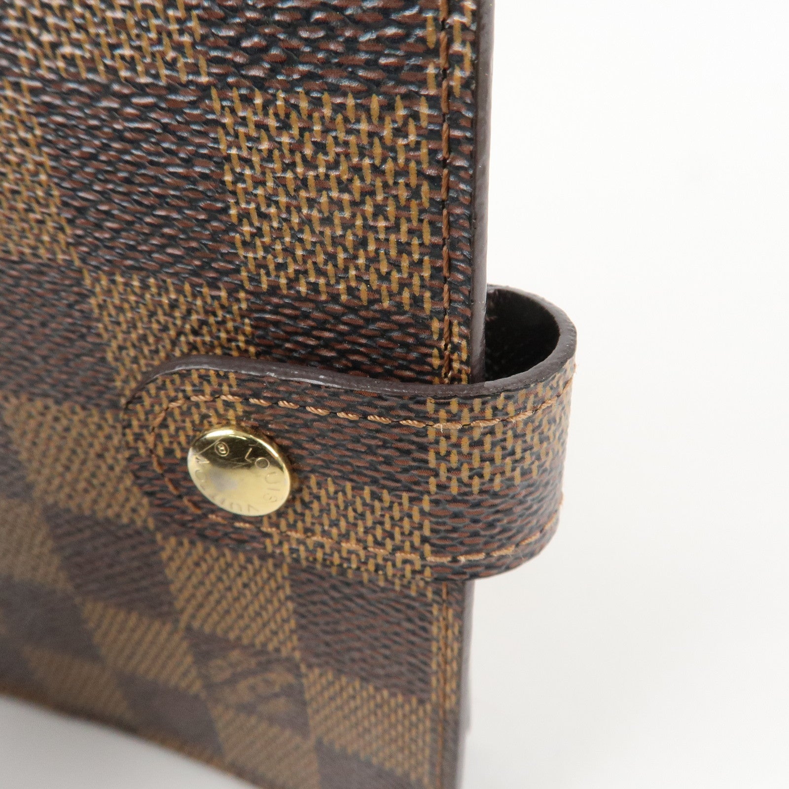 Louis Vuitton Damier Azur Agenda PM Planner Cover R20700 Used