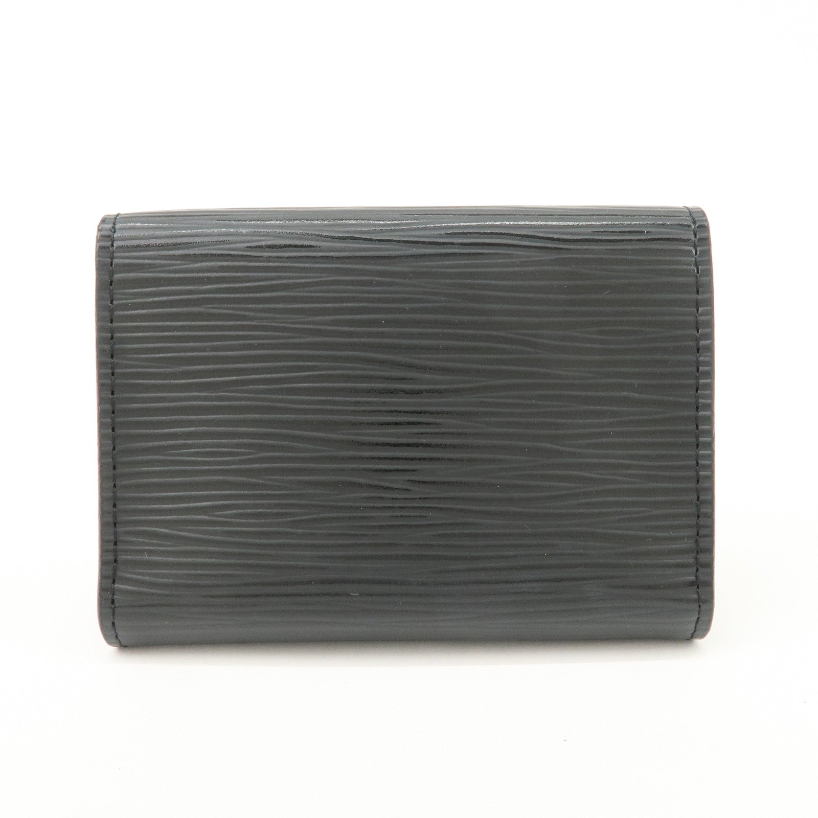 Louis Vuitton Epi leather Enveloppe Culte Du Visite Card Case Noir M56169