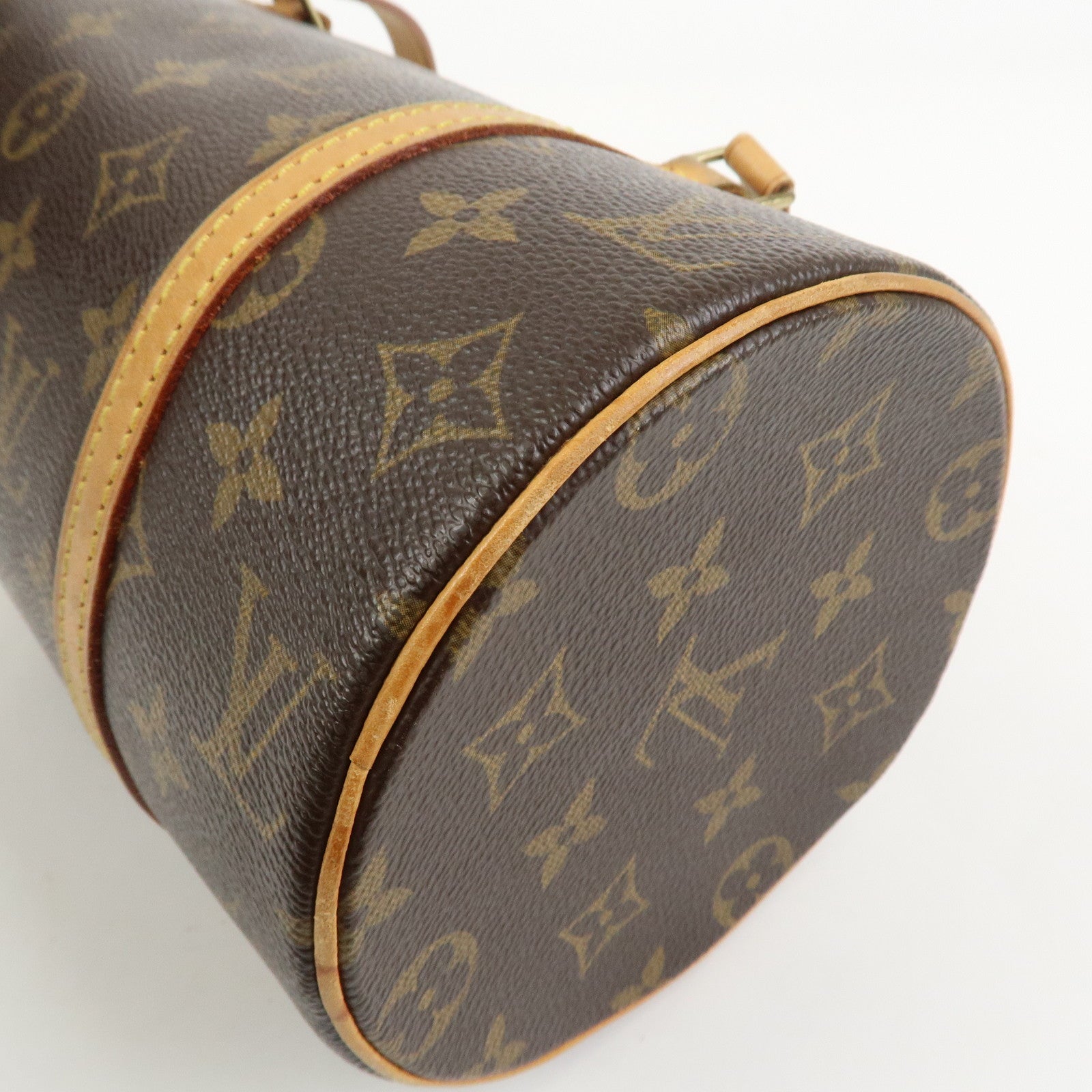 Louis Vuitton Monogram Papillon 26 Hand Bag Brown M51386