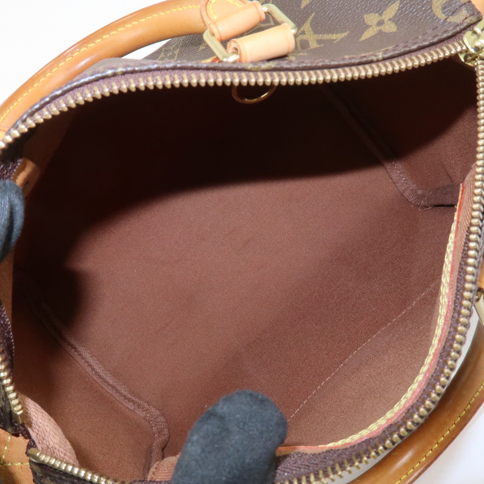 Louis Vuitton Monogram Speedy 25 Boston Bag Hand Bag Brown M41528