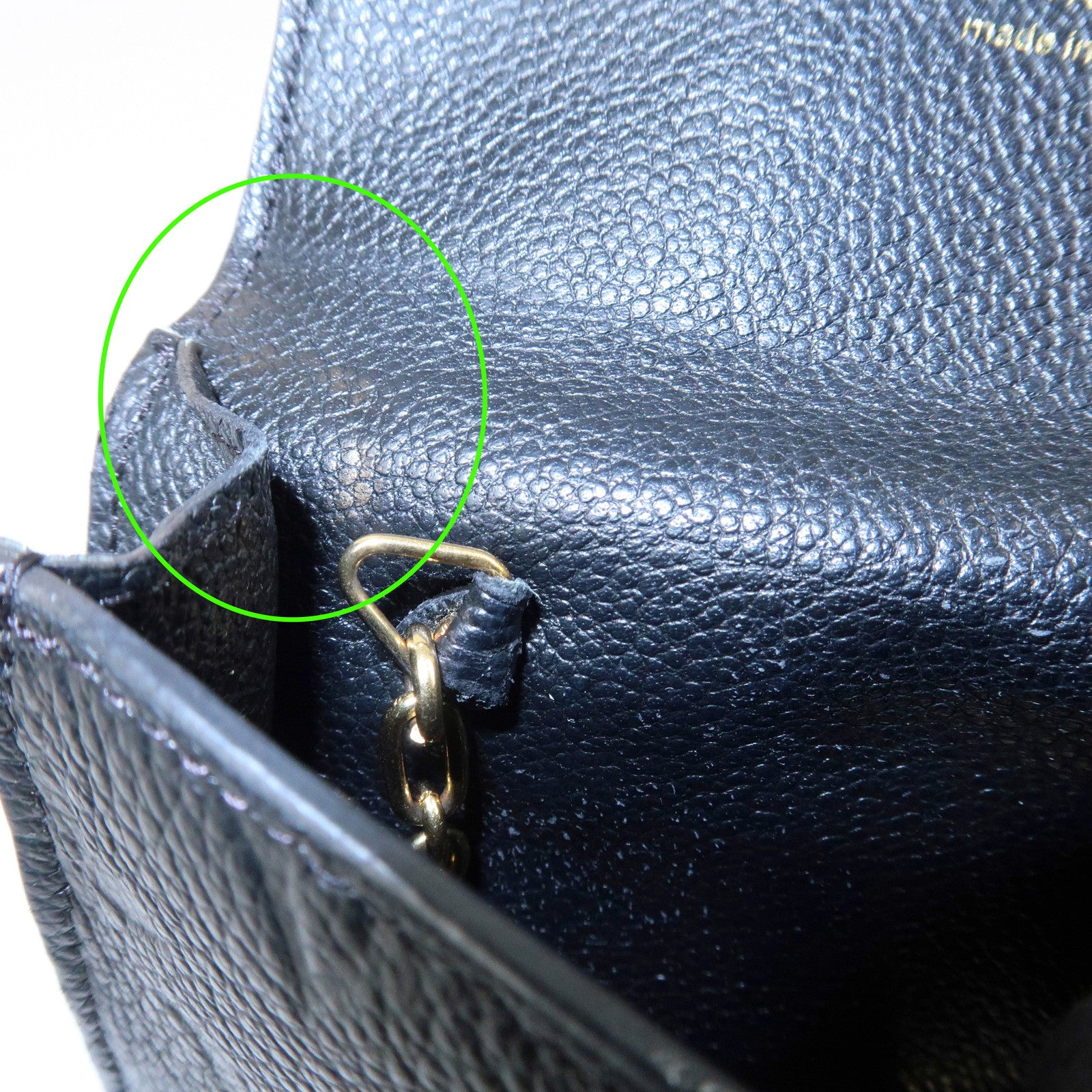 Louis Vuitton Monogram Empreinte Pochette Cles Coin Case M60633