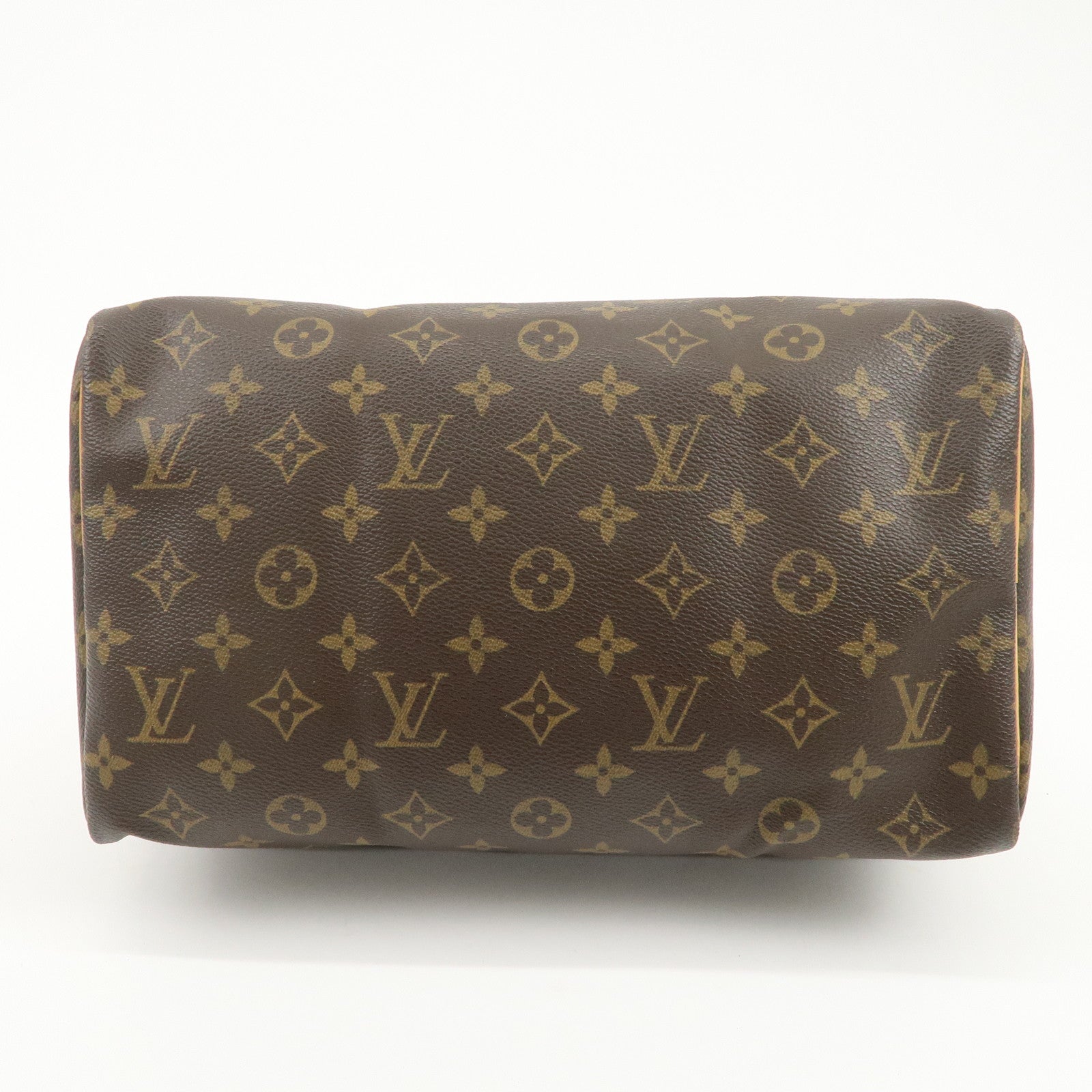 Louis Vuitton Monogram Speedy 30 Boston Bag Hand Bag Brown M41526
