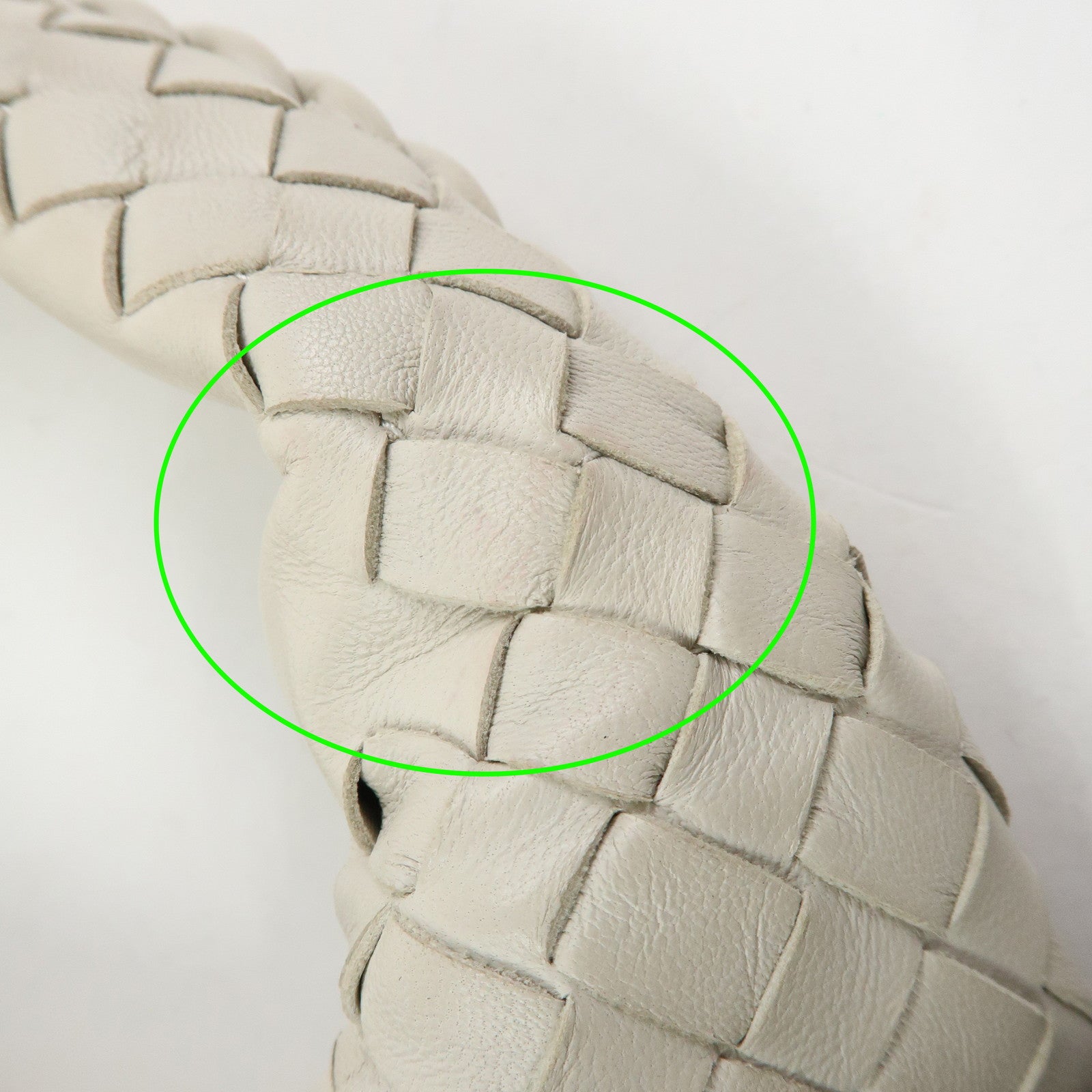 BOTTEGA VENETA Hobo Intrecciato Leather Shoulder Bag Ivory 232499