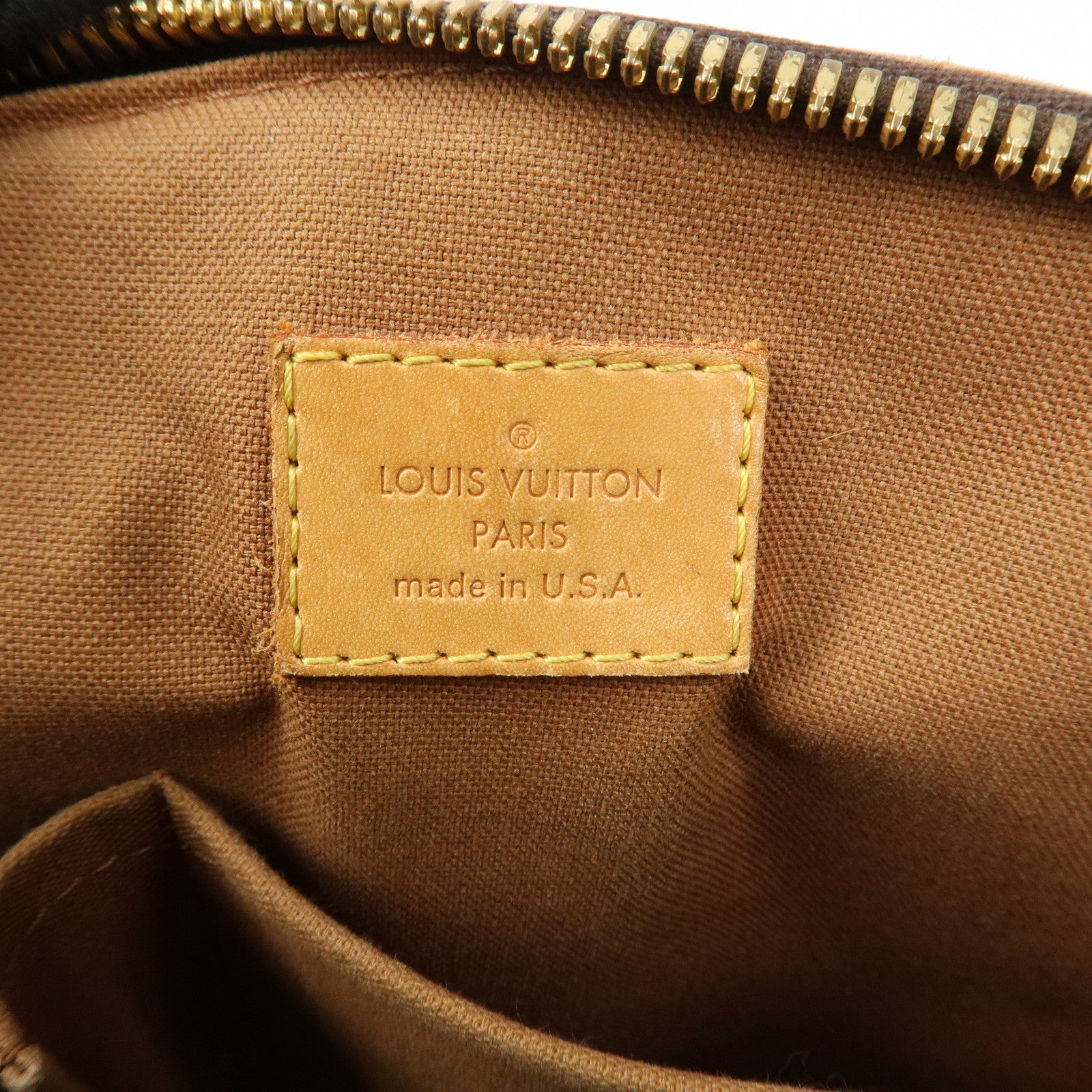 Louis Vuitton Monogram Tivoli PM Hand Bag Shoulder Bag Brown M40143