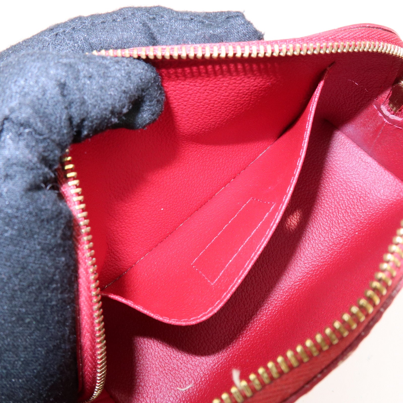 Louis Vuitton Monogram Vernis Pochette Cosmetic PM Pouch M91496