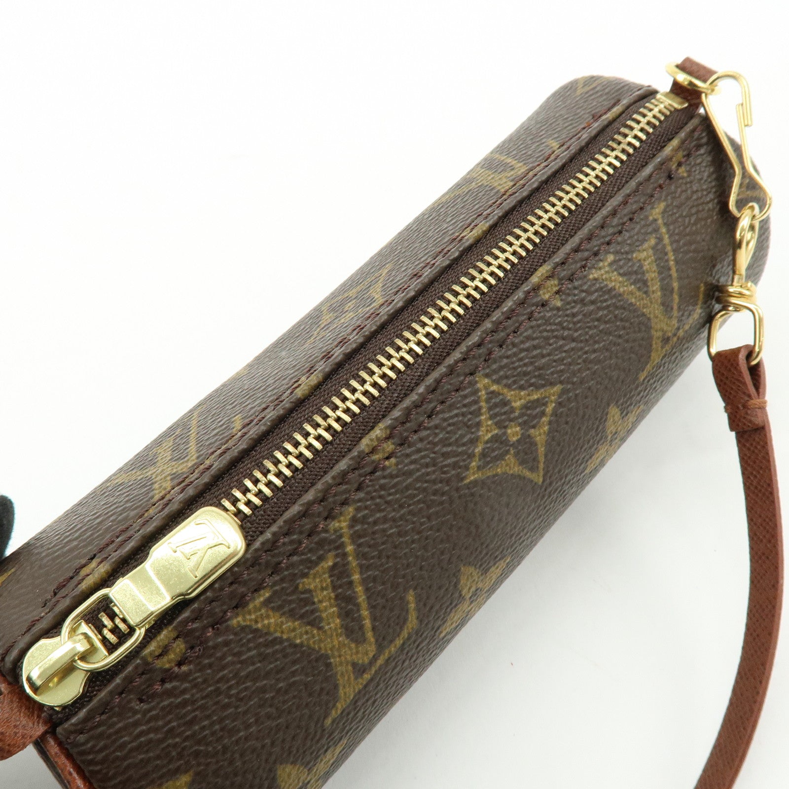 Louis Vuitton Monogram Mini Pouch for Papillon Bag Brown