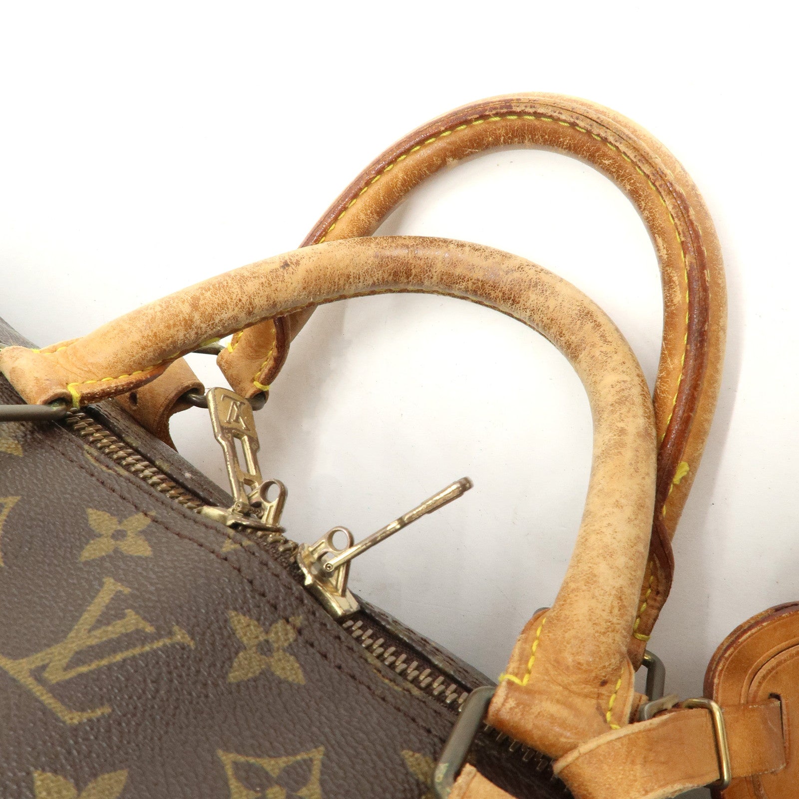 Louis Vuitton Monogram Keep All Bandouliere 60 Boston Bag M41412 Used