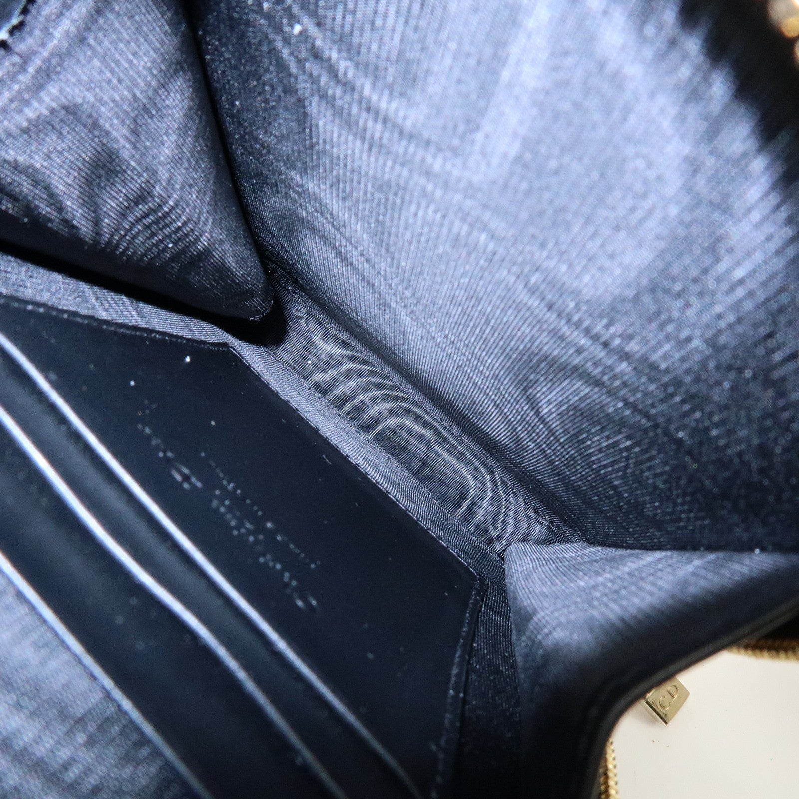 Christian Dior Lady Dior Call’in Dior Leather Phone Holder Pink