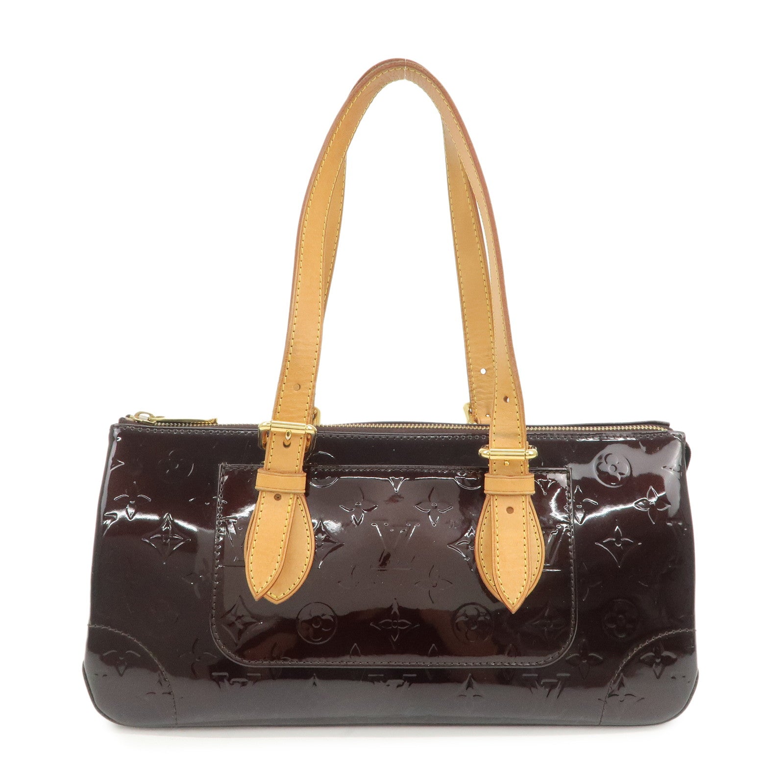 Louis Vuitton Monogram Vernis Rosewood Avenue Hand Bag M93510