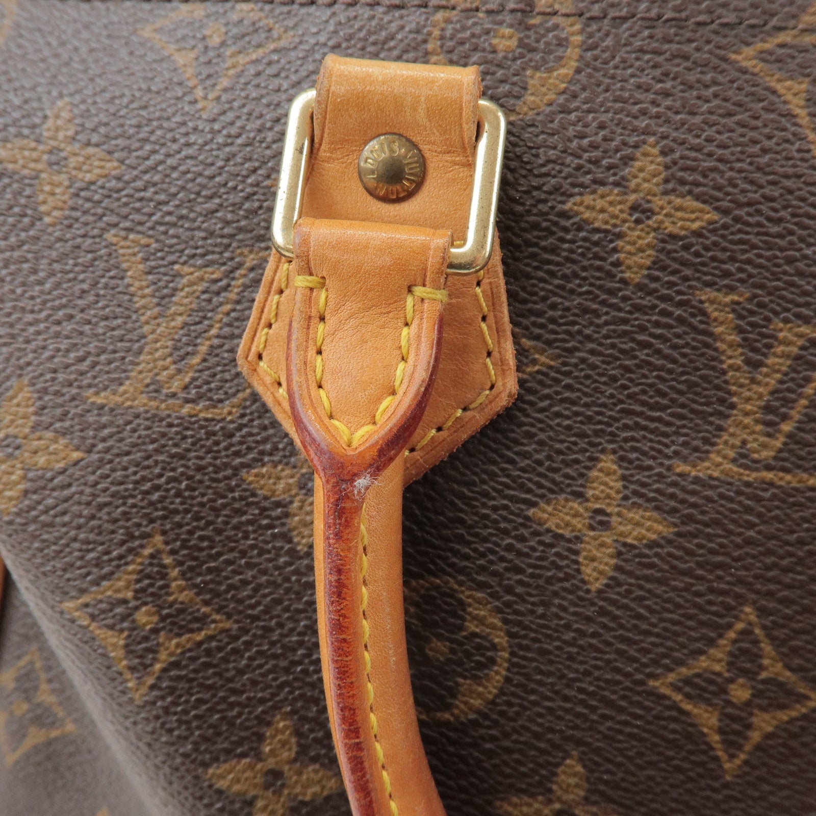 Louis Vuitton Monogram Speedy 25 Boston Bag Hand Bag Brown M41528