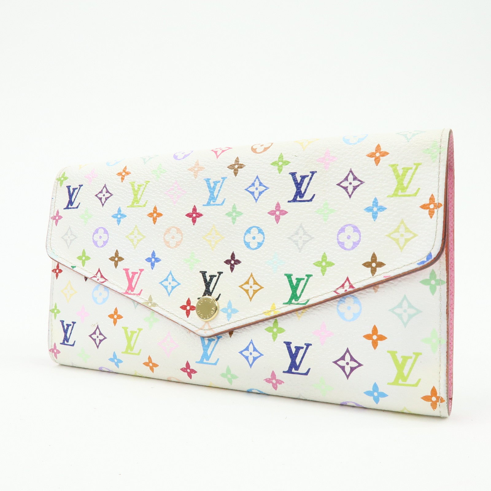 Louis Vuitton Monogram Multicolor Portefeuille Sarah Wallet M60667