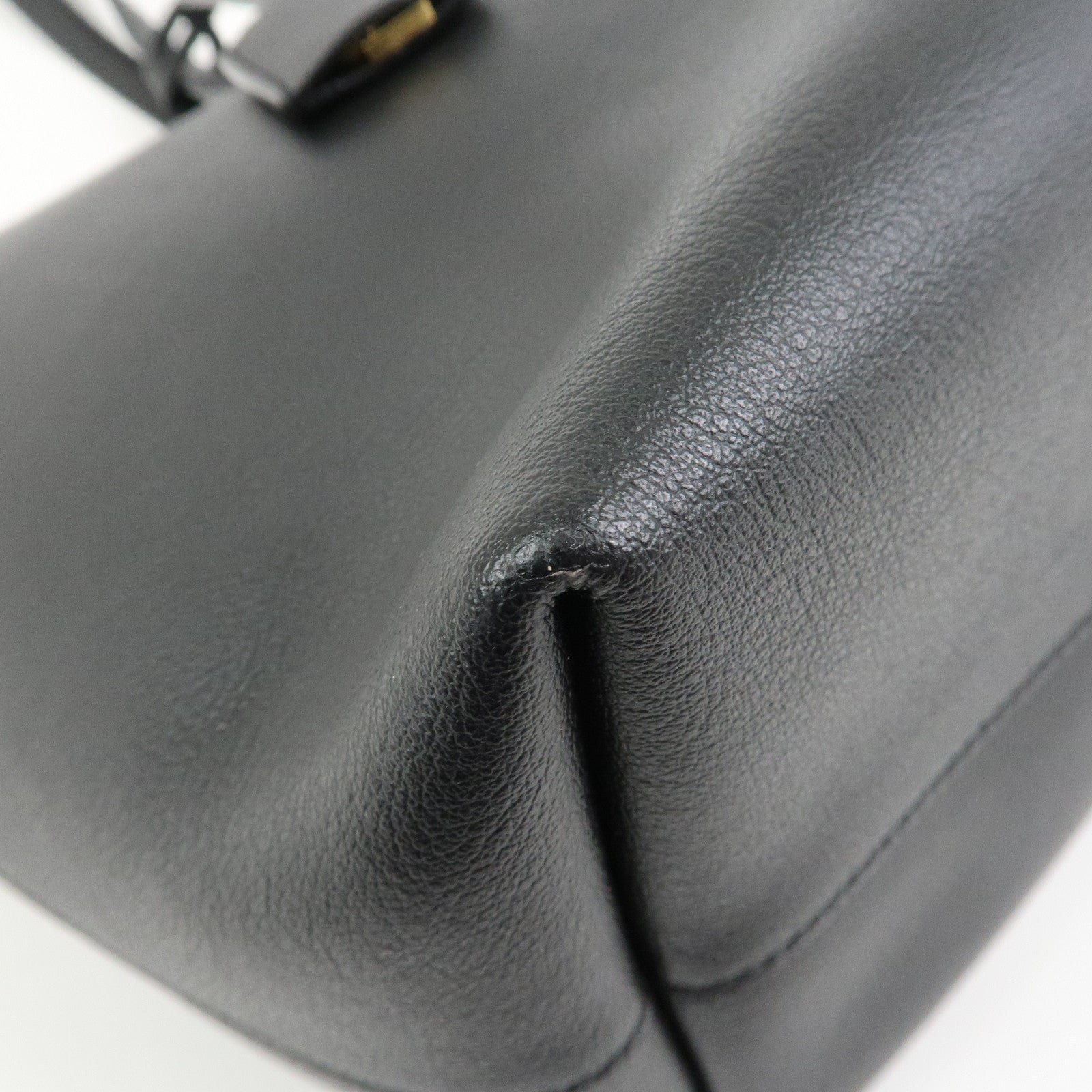 SAINT LAURENT PARIS Shopping Bag EAST WEST Tote Bag Black 600281