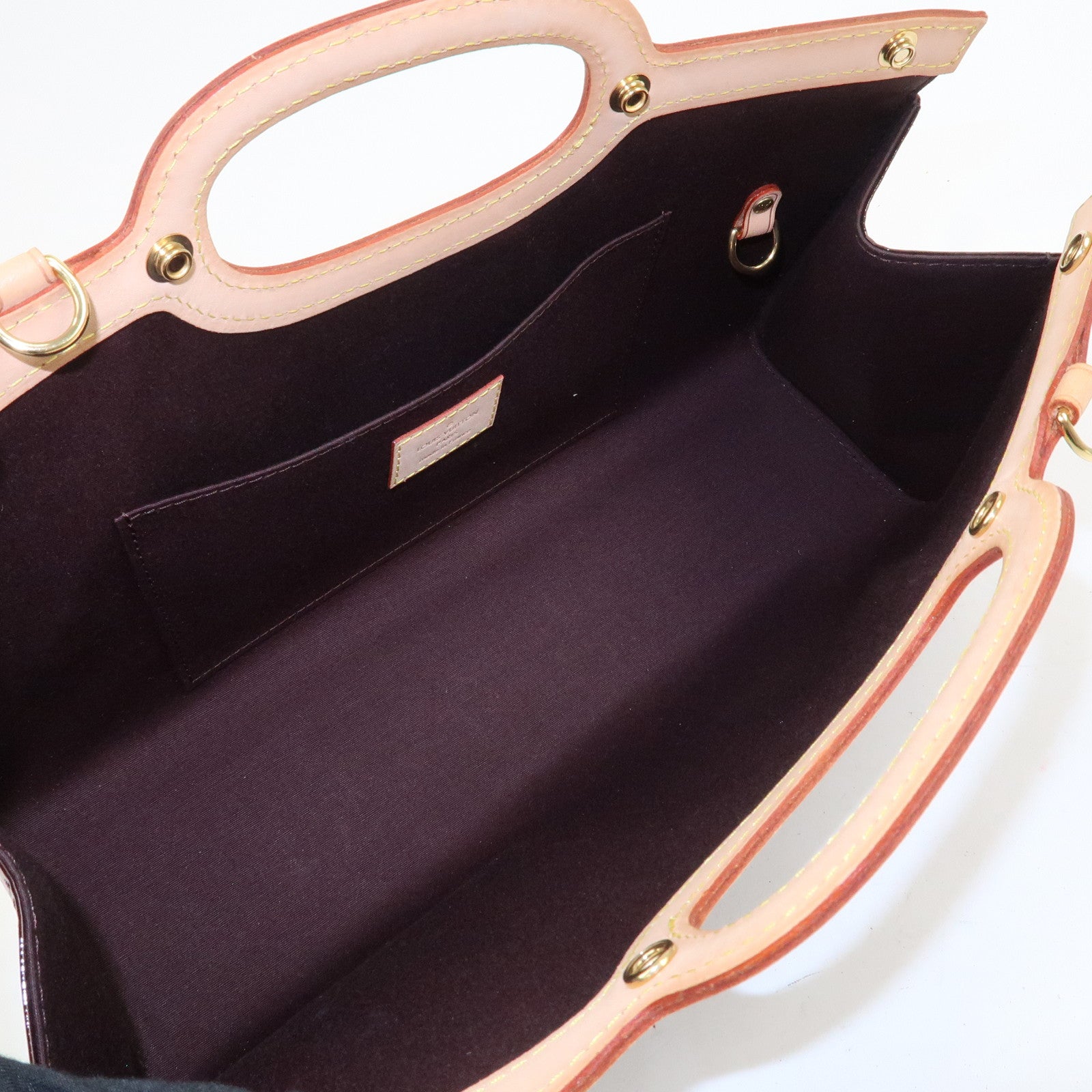 Louis Vuitton Monogram Vernis Roxbury Drive Bag Amarante M91995