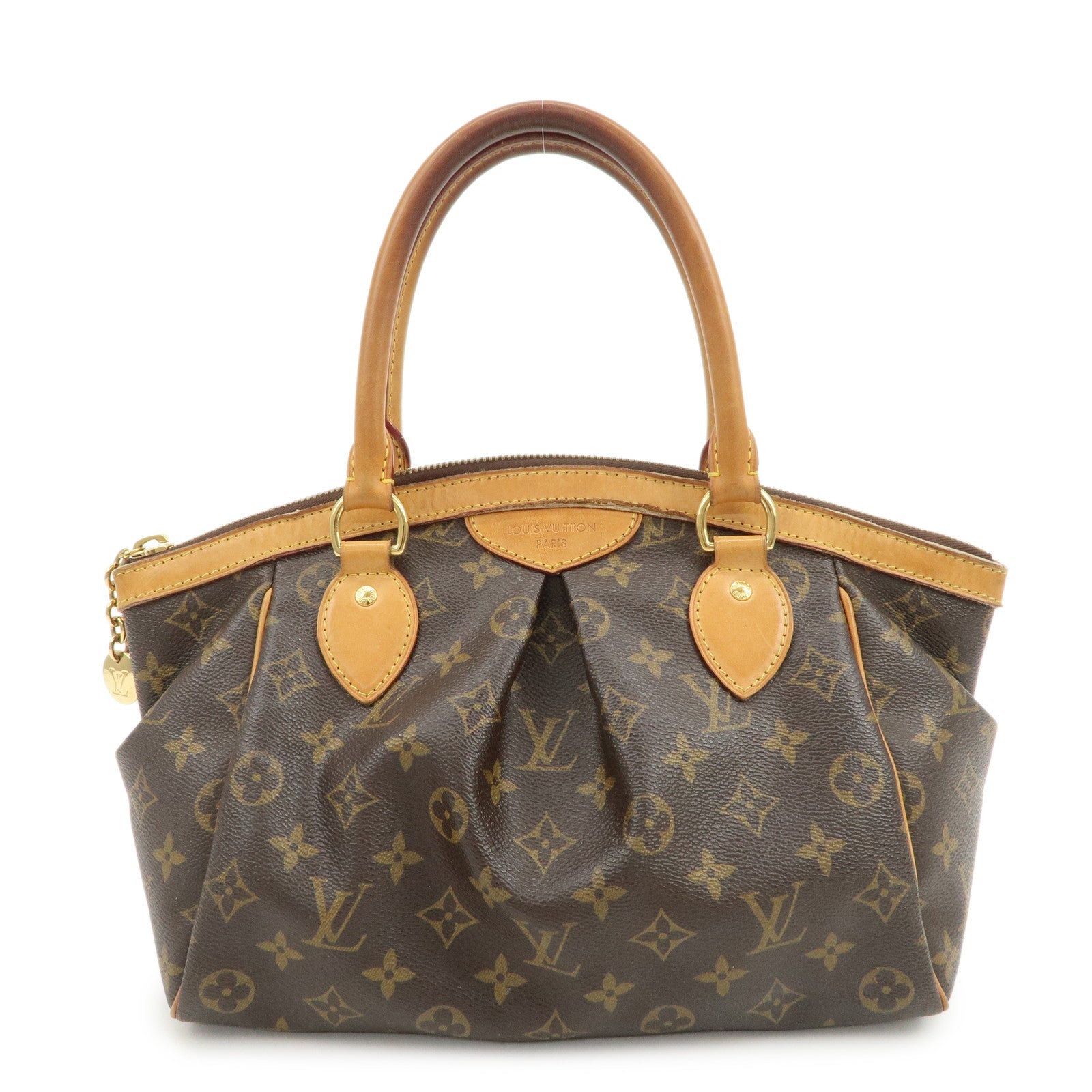 Louis Vuitton Monogram Tivoli PM Hand Bag Shoulder Bag Brown M40143