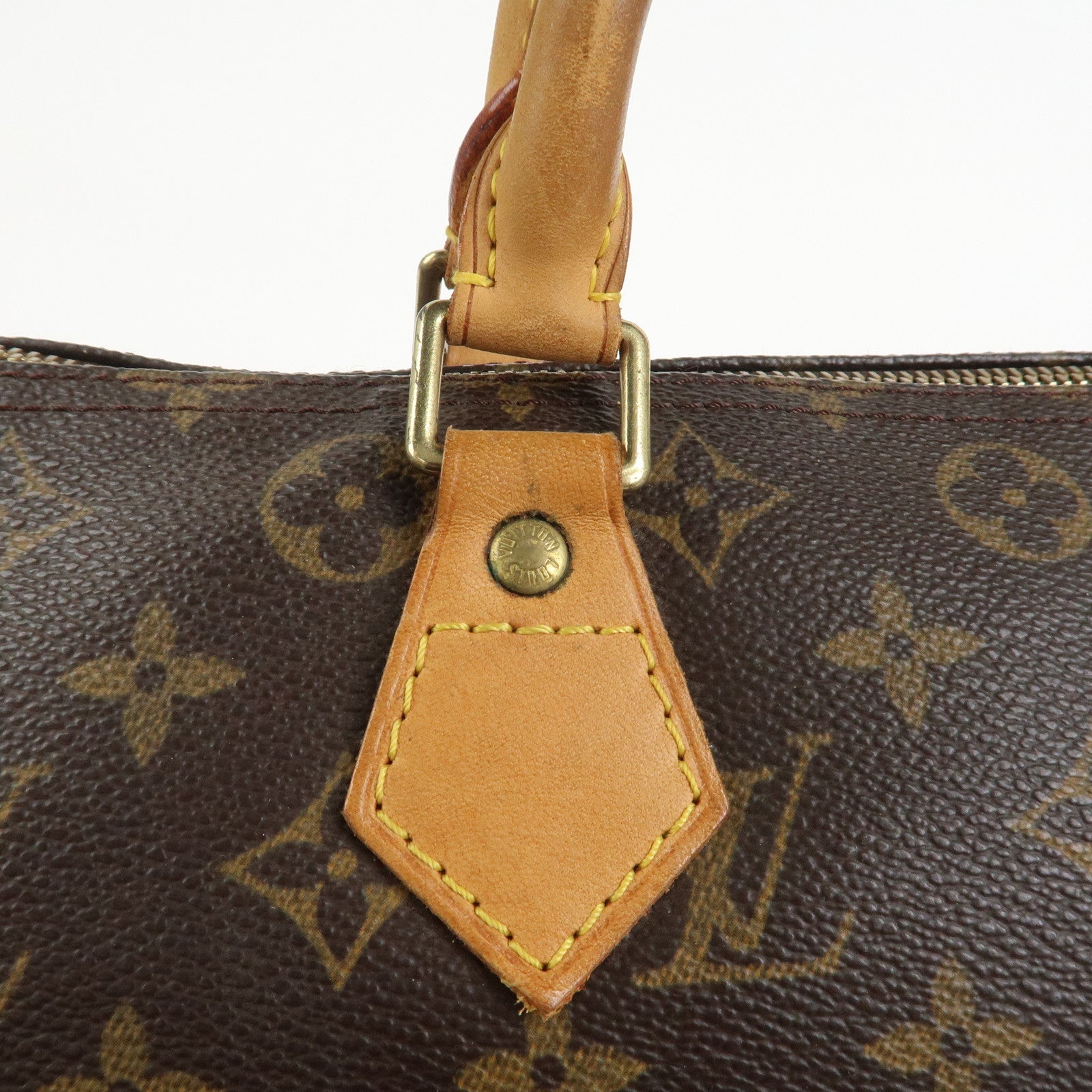 Louis Vuitton Monogram Speedy 30 Boston Bag Hand Bag Brown M41526