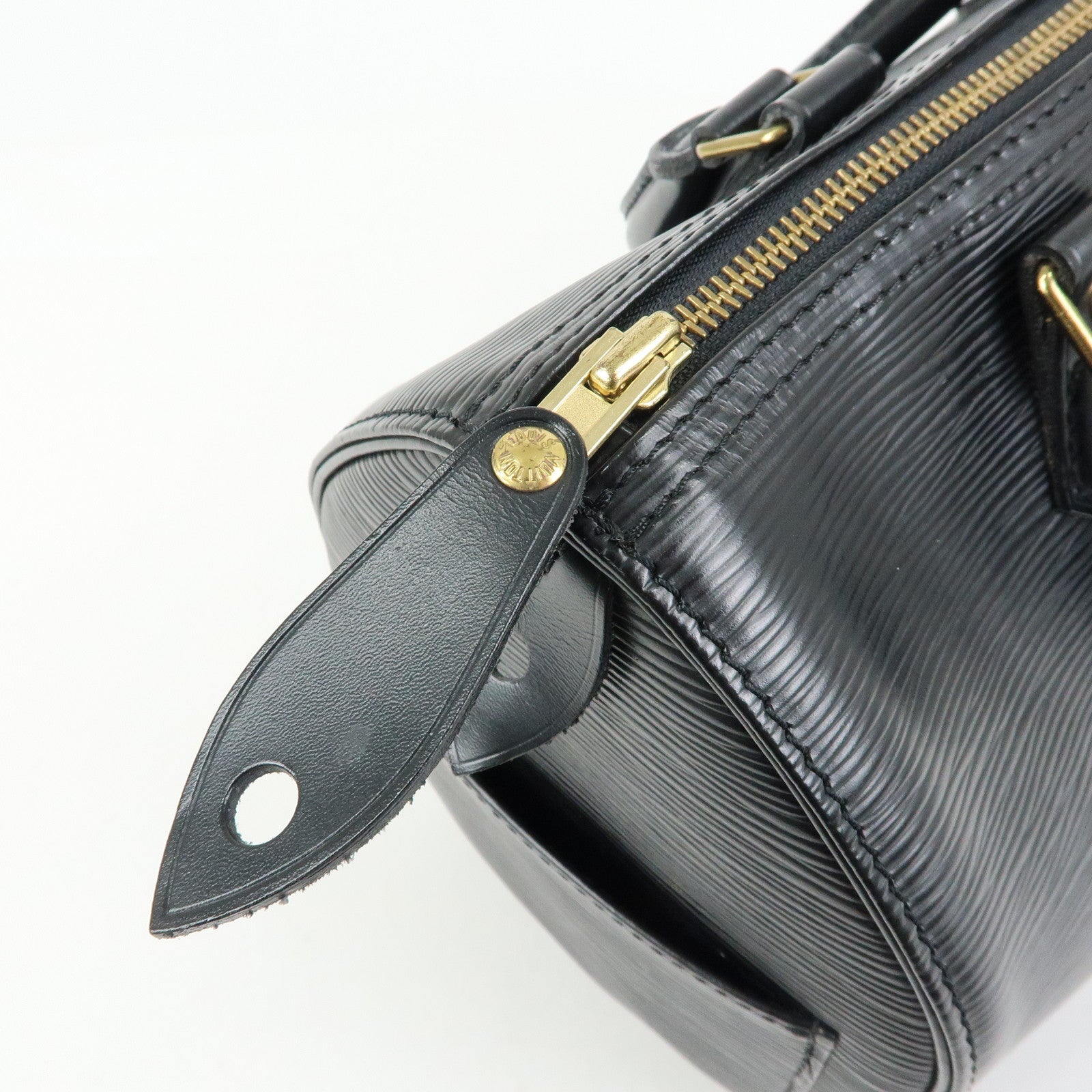 Louis Vuitton Epi Leather Speedy 25 Hand Bag Boston Bag Noir M59032