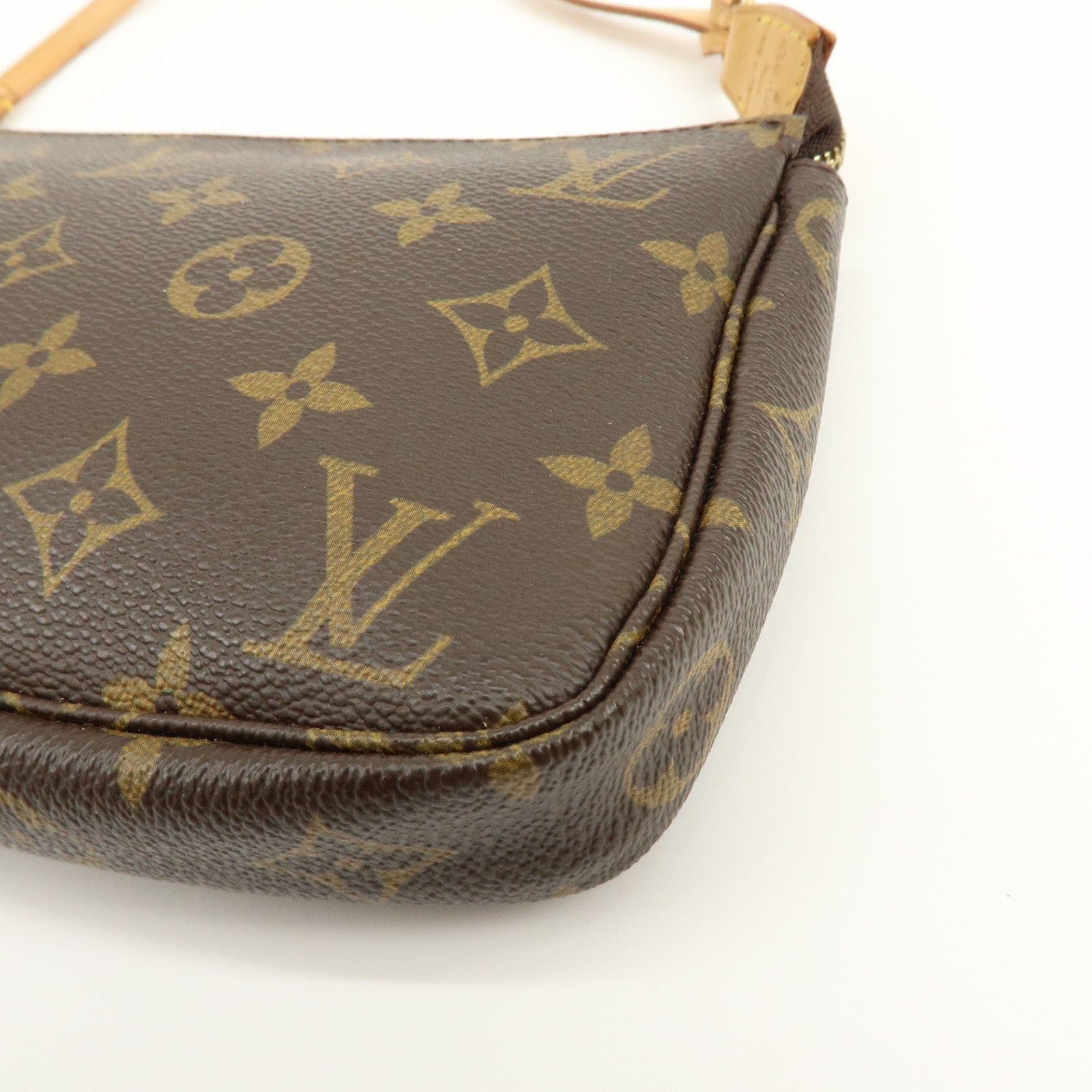 Louis Vuitton Monogram Pochette Accessoires Pouch Hand Bag M51980