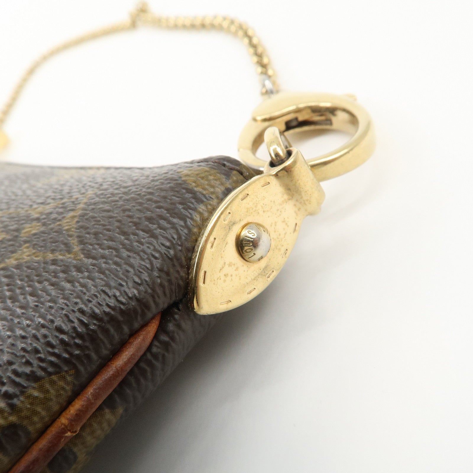 Louis Vuitton Monogram Pochette Milla MM Chain Hand Bag M60094