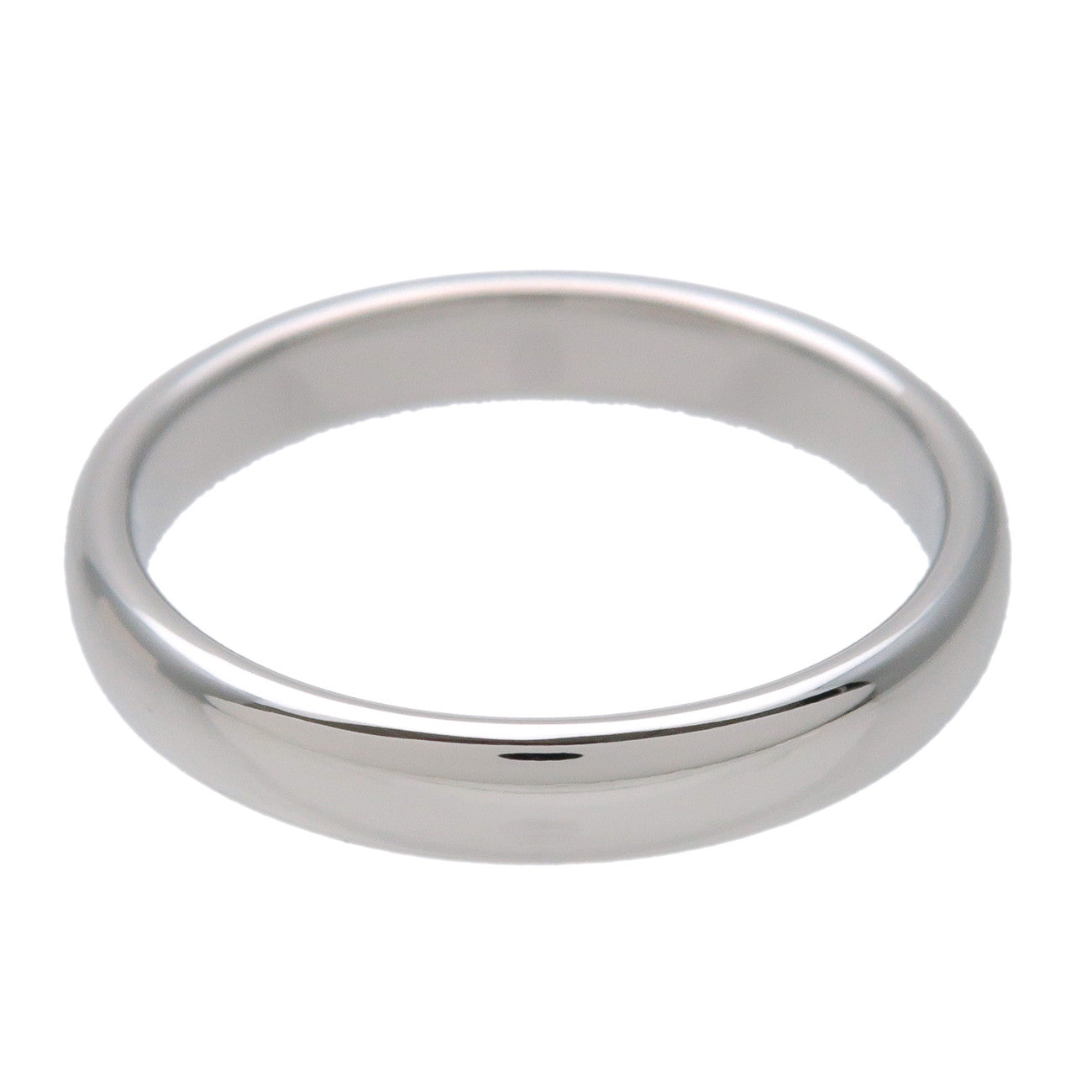 Tiffany & Co Forever Wedding Classic Band Ring PT950 Platinum US5.5