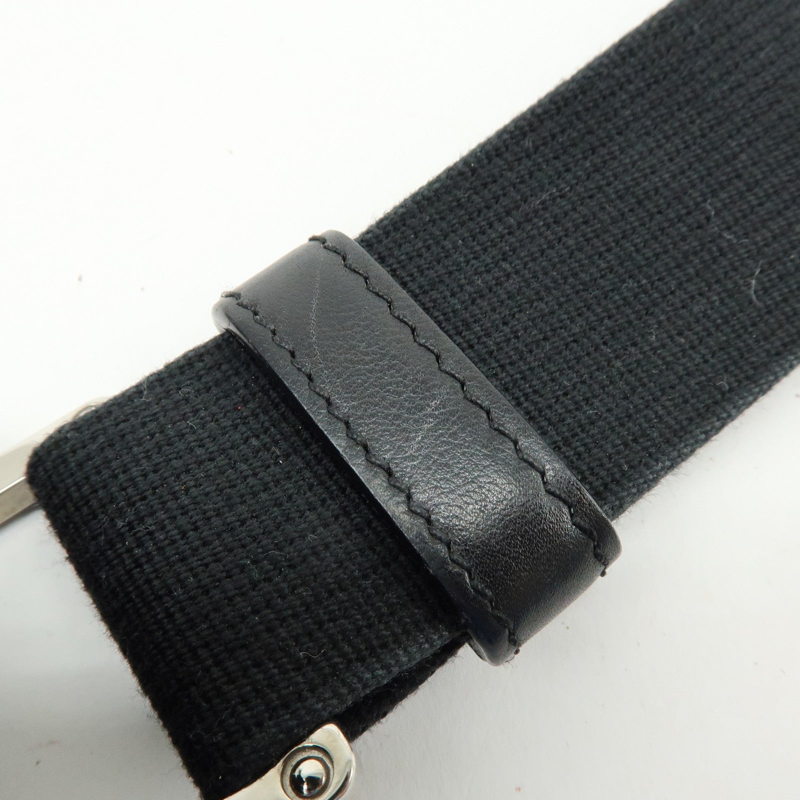 LOEWE Anagram Calf Leather Shoulder Bag Crossbody Bag Black