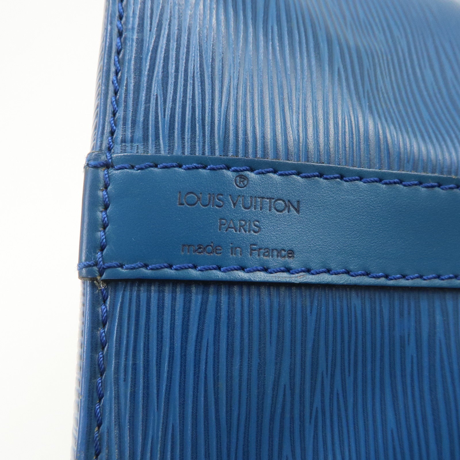 Louis Vuitton Epi Leather Petit Noe Shoulder Bag Toledo Blue M44105