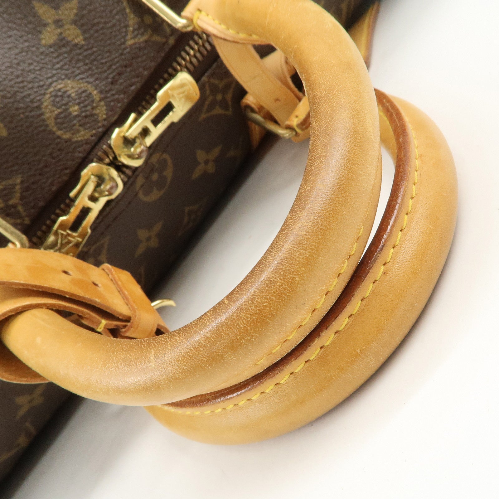 Louis Vuitton Monogram Canvas Keep All 45 Boston Bag Brown M41428