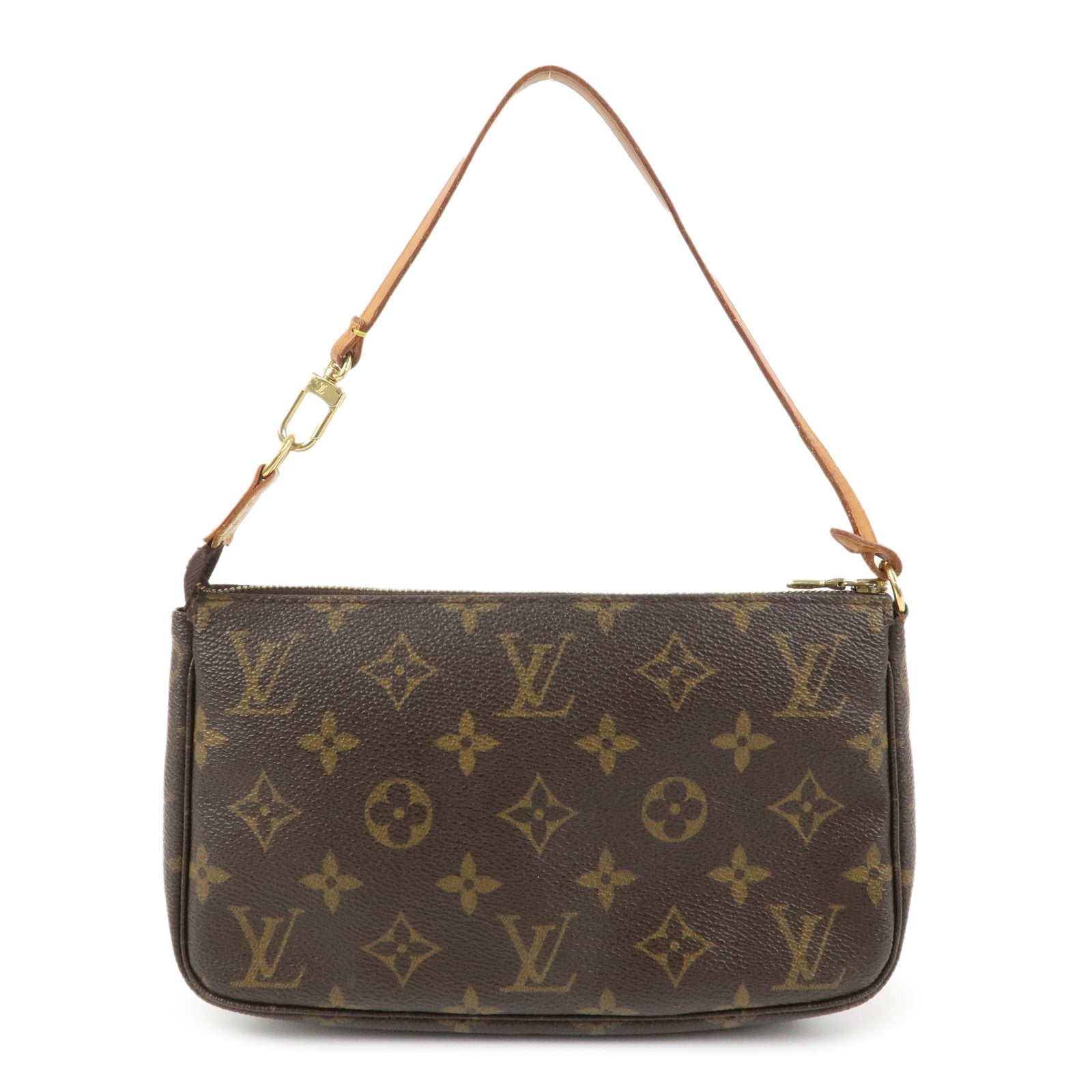 Louis Vuitton Monogram Pochette Accessoires Pouch Hand Bag M51980