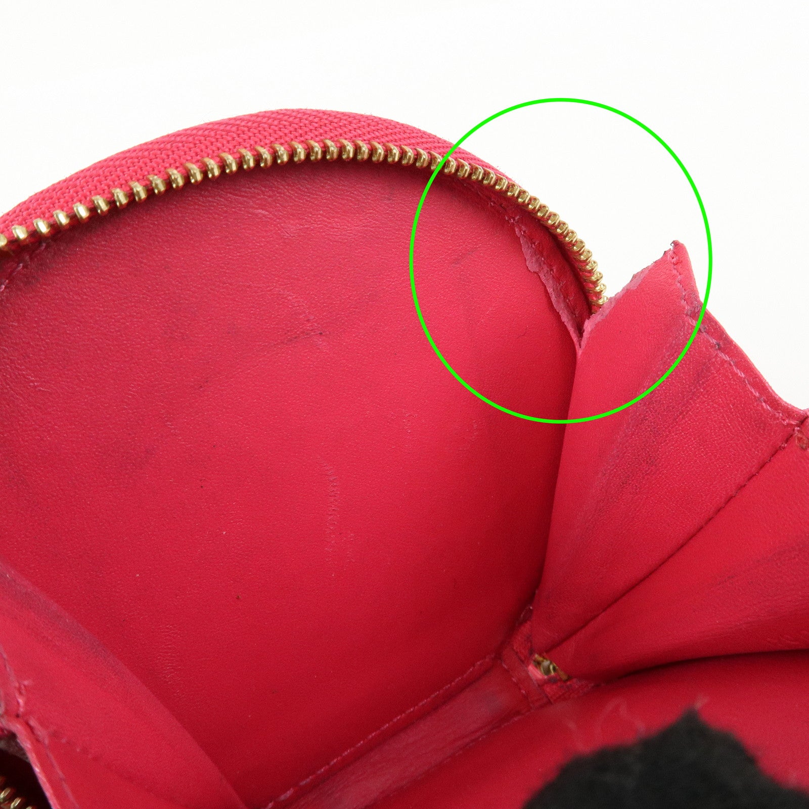 Louis Vuitton Monogram Vernis Porte Monnaie Chapeau Rose Pop M93690