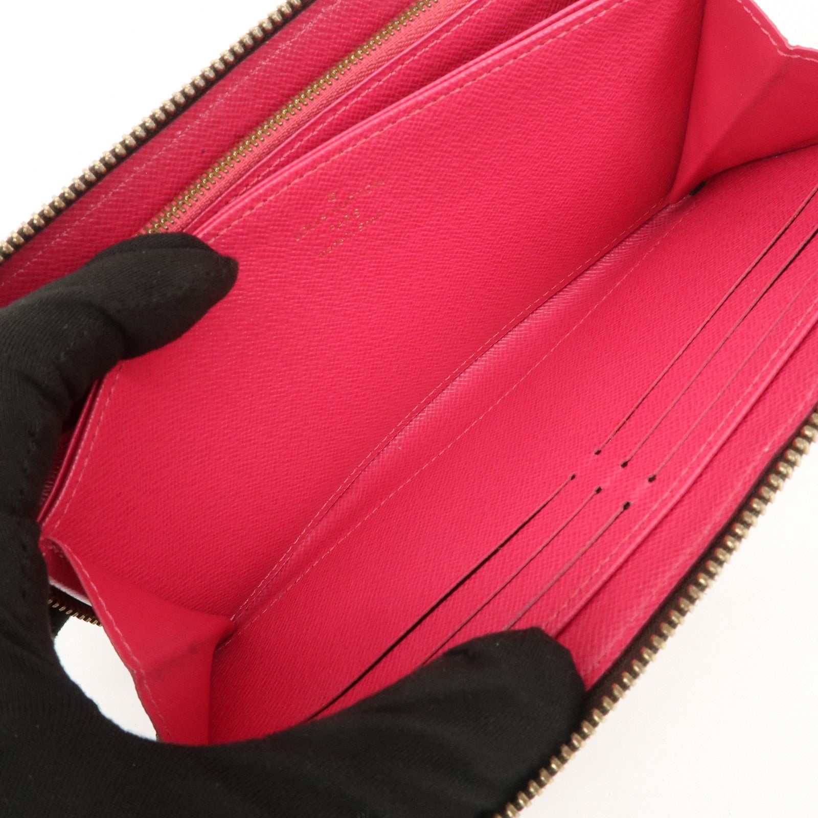 Louis Vuitton Monogram Canvas Bay Zippy Long Wallet Brown M41905 Used