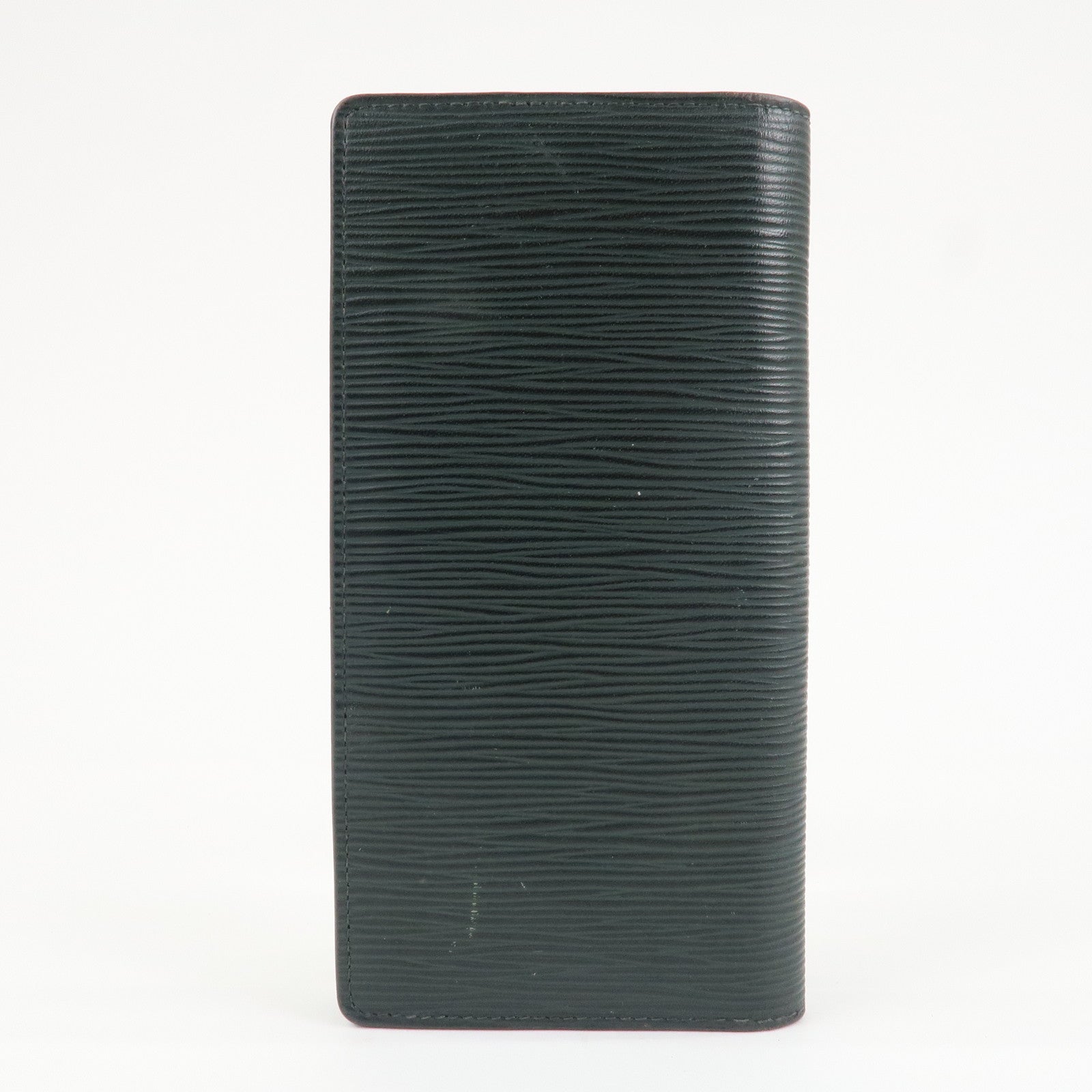 Louis Vuitton Epi Leather Long Wallet Dark Green Used