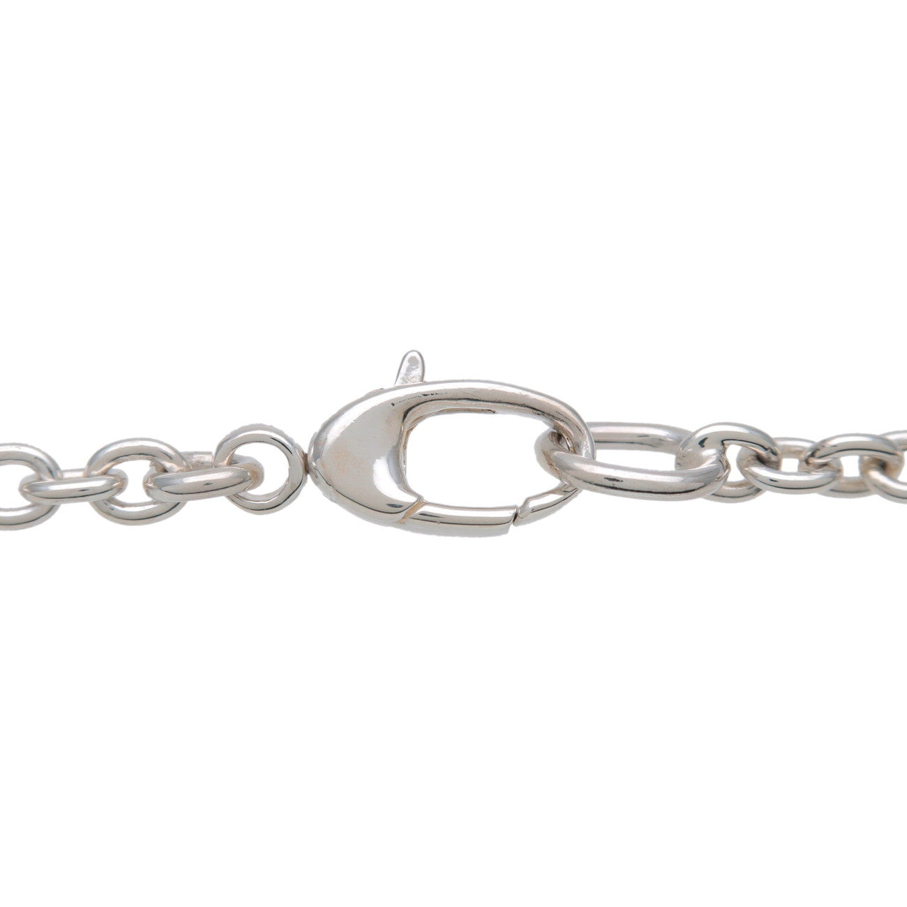 GUCCI Interlocking G Chain Necklace SV925 Silver