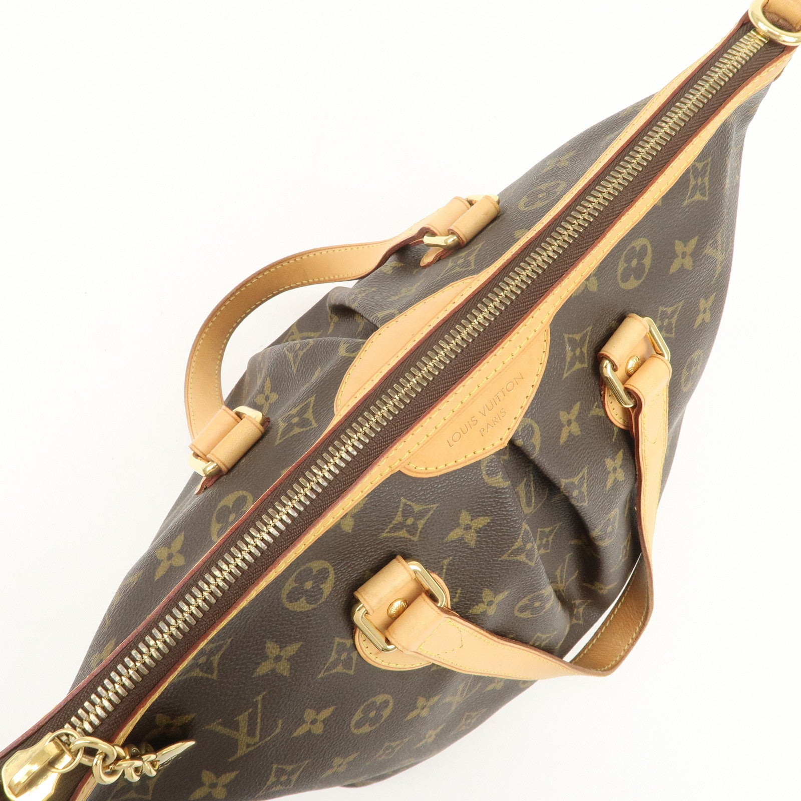 Louis Vuitton Monogram Palermo PM 2Way Bag Hand Bag Brown M40145