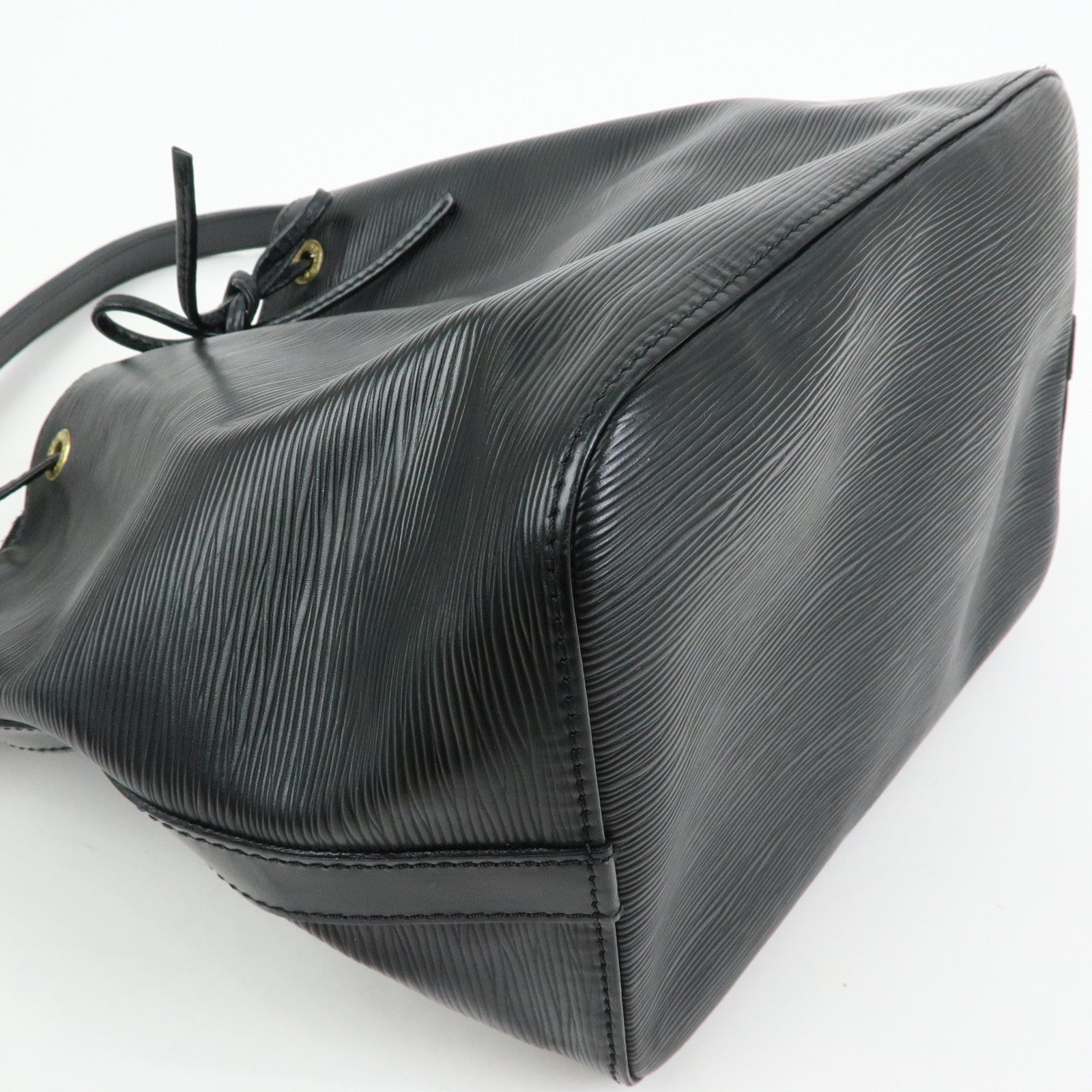Louis Vuitton Epi Leather Petit Noe Shoulder Bag Noir Black M59012