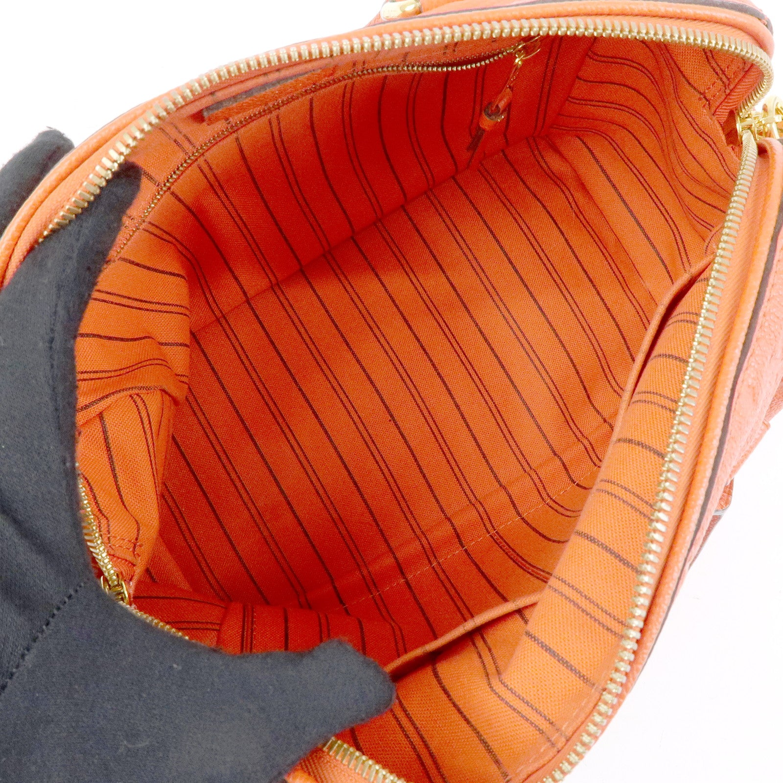 Louis Vuitton Monogram Empreinte Speedy Bandouliere 25 Origan M40758