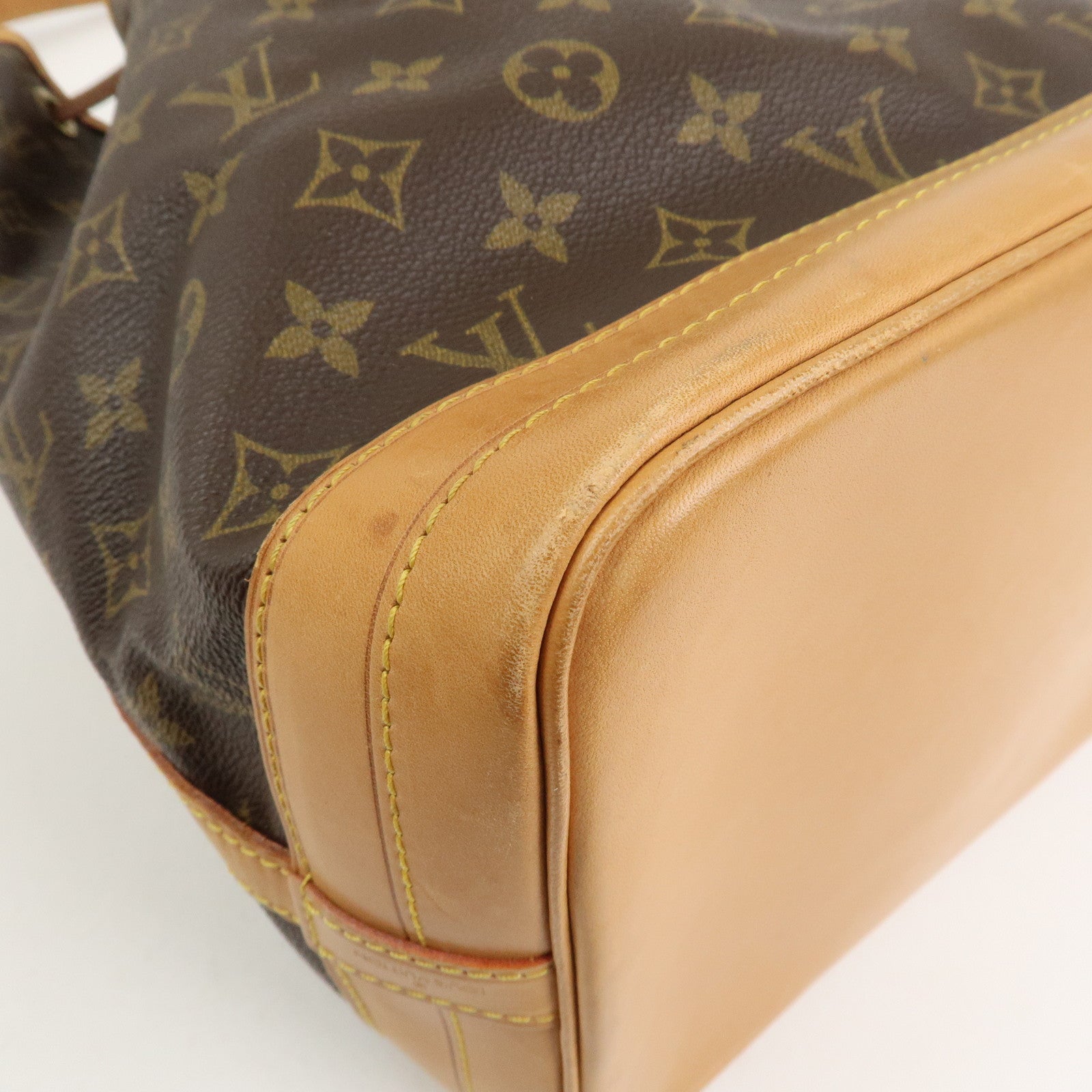 Louis Vuitton Monogram Noe Shoulder Bag Hand Bag Brown M42224