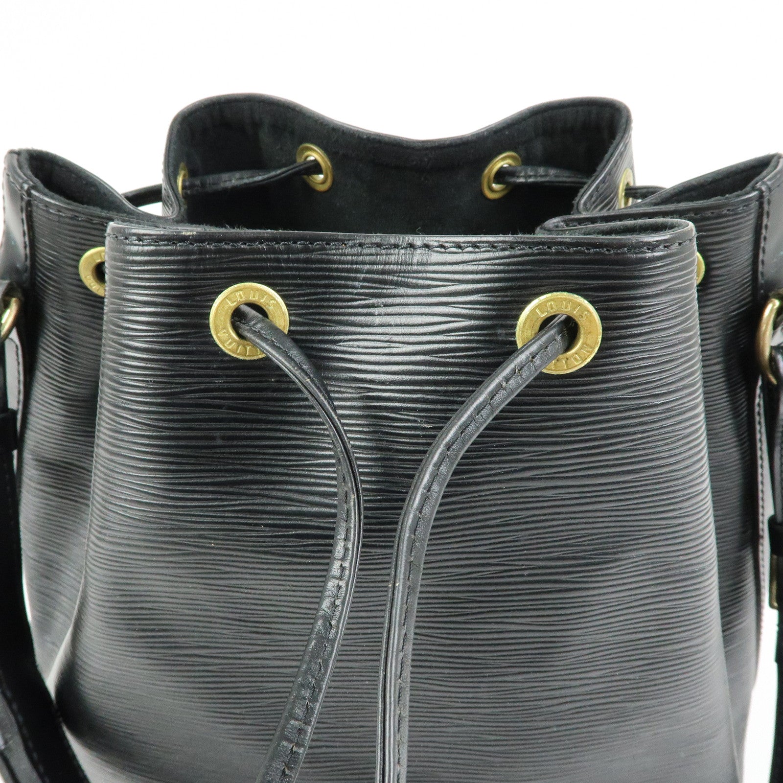 Louis Vuitton Epi Petit Noe Shoulder Bag Noir Black M59012