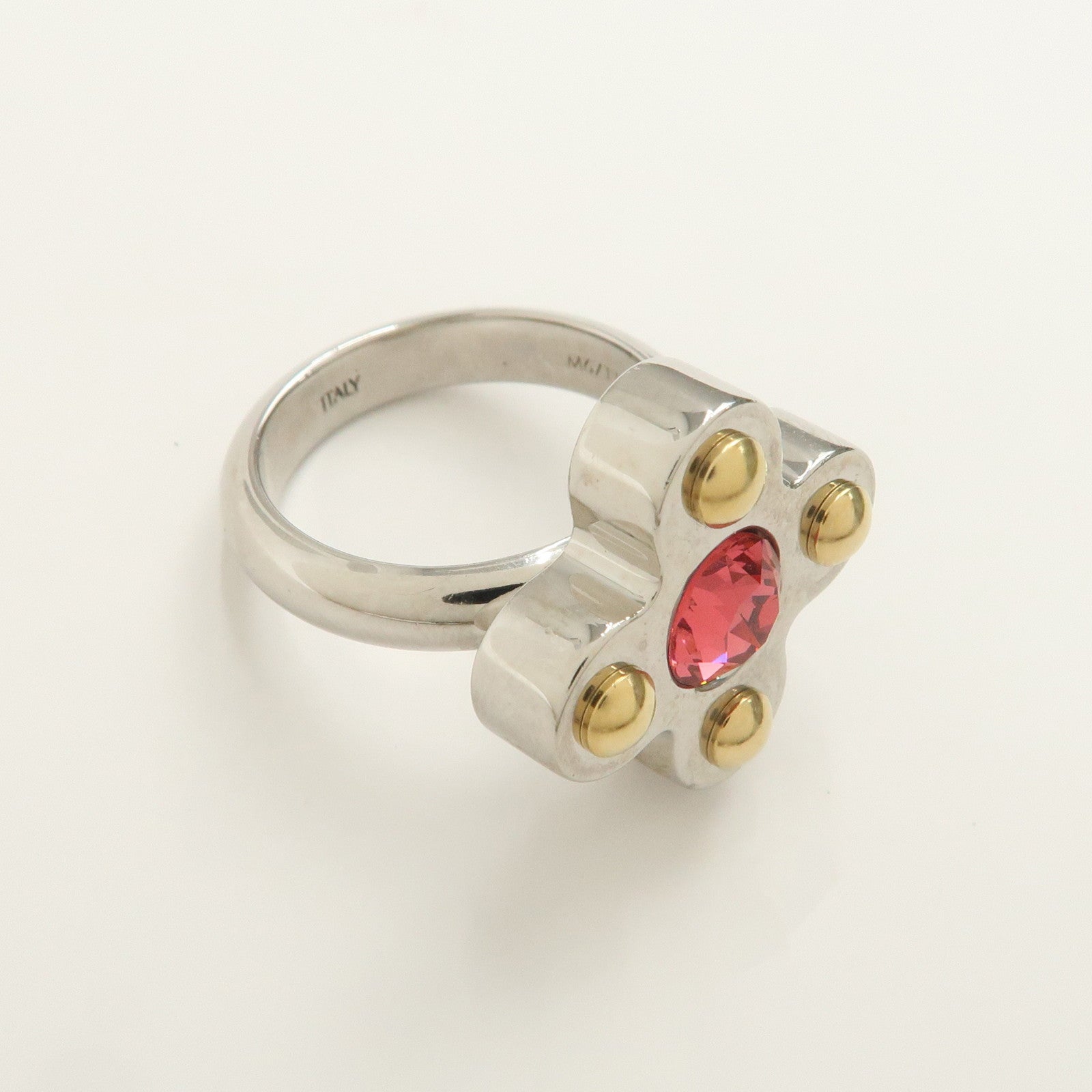 Louis Vuitton Set of 2 Bague Love Letters Ring Size M M67117