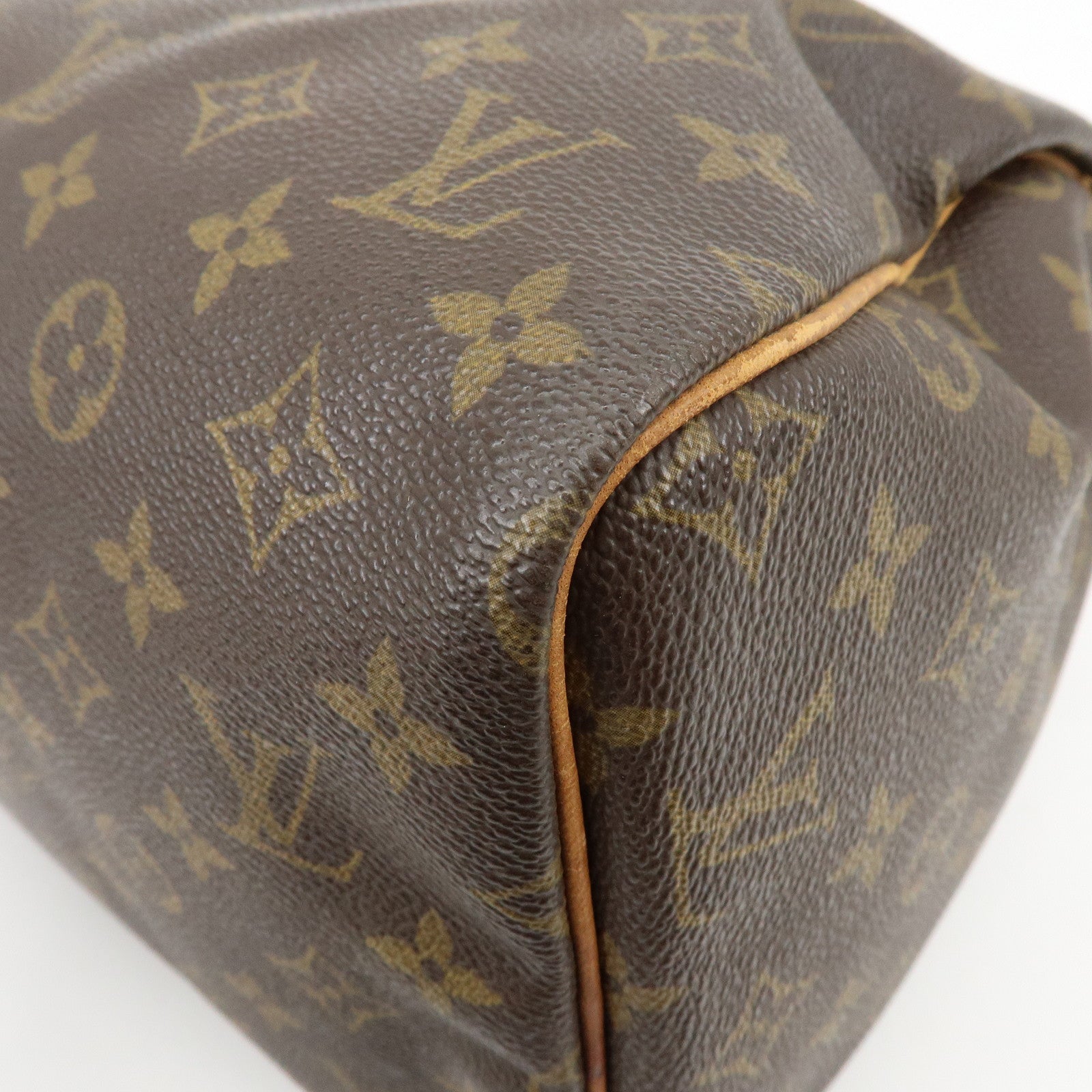 Louis Vuitton Monogram Speedy 30 Boston Bag Hand Bag Brown M41526