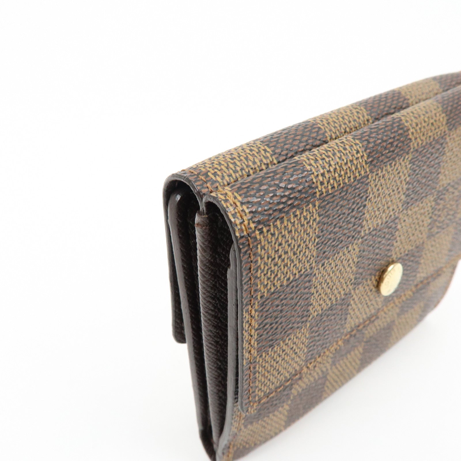 Louis Vuitton Damier Porte Monnaie Bier Carte Credit Wallet N61652