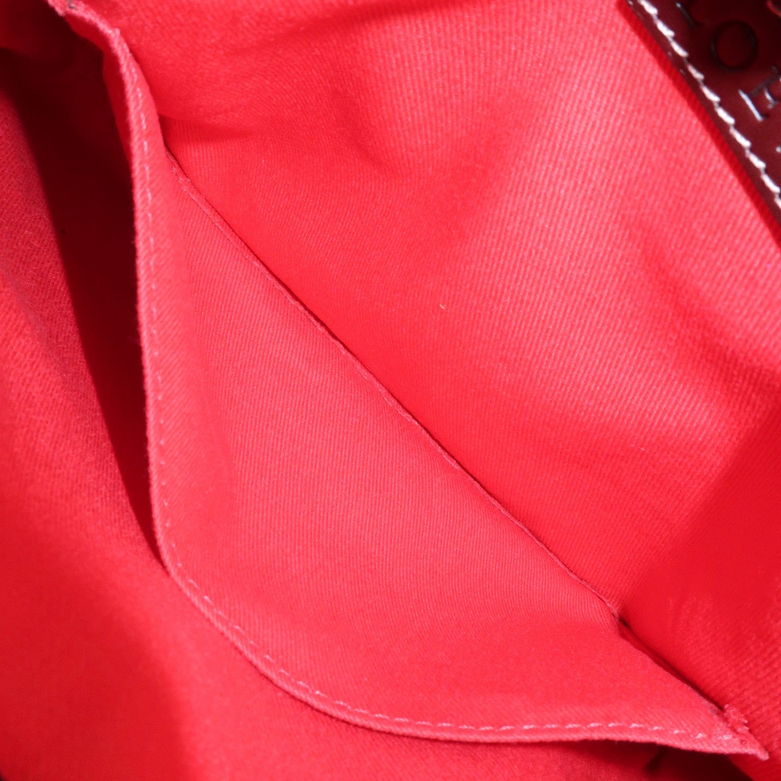 LOEWE Anagram Leather Canvas Chain Shoulder Bag Black Brown