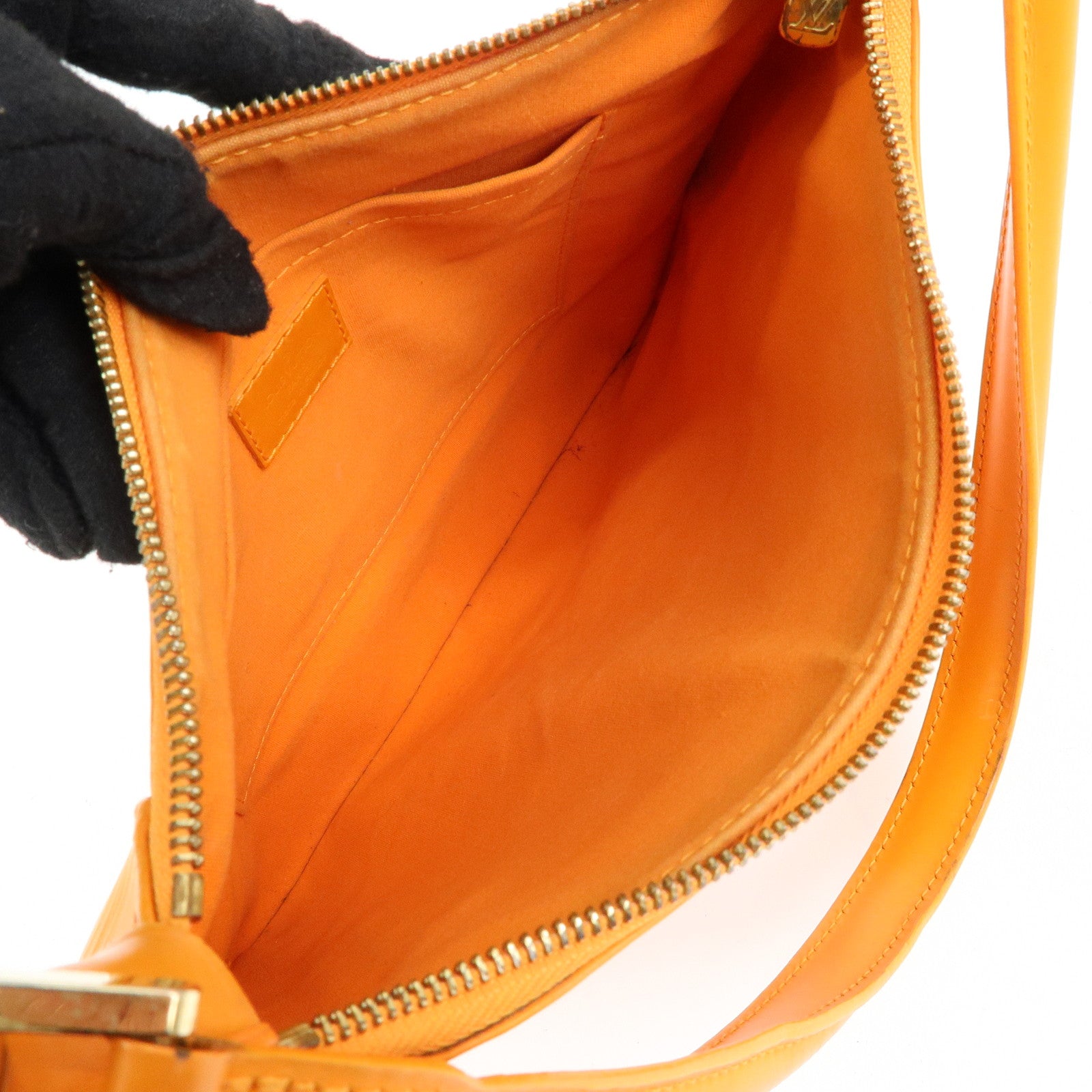 Louis Vuitton Epi Leather Matsy Shoulder Bag Mandarin Orange M5897H