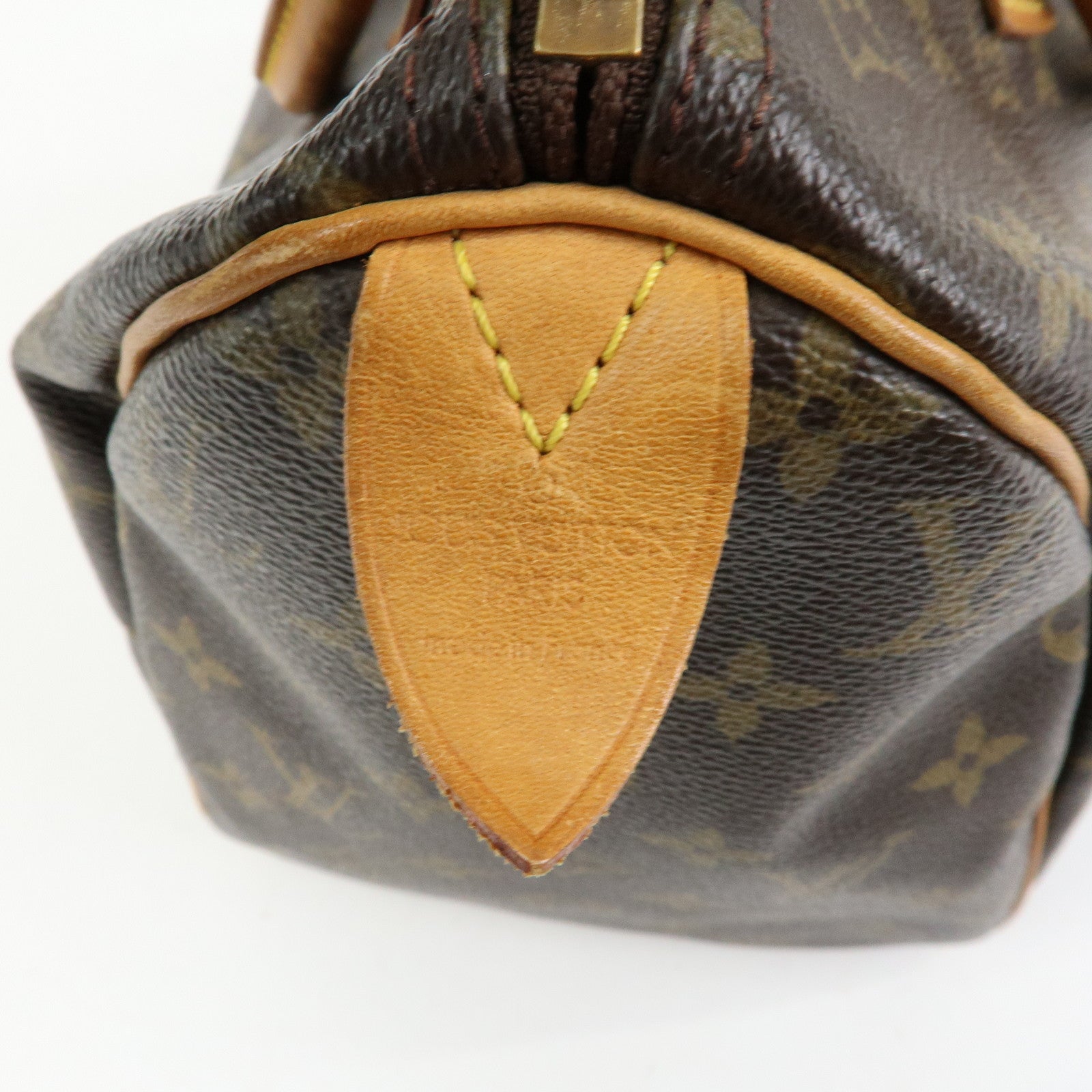 Louis Vuitton Monogram Speedy 30 Boston Bag Hand Bag Brown M41526