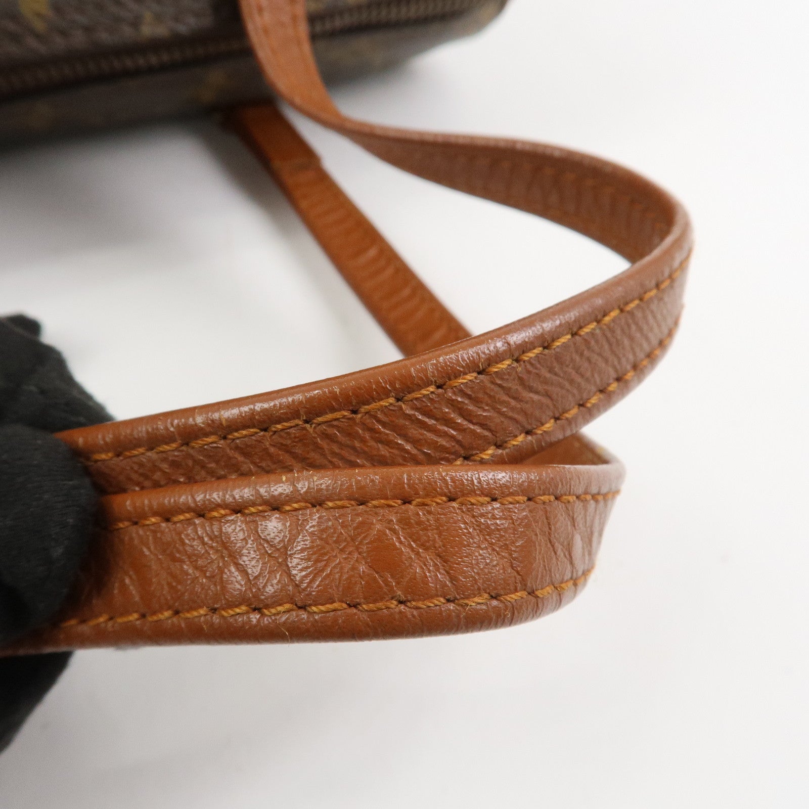 Louis Vuitton Monogram Papillon 30 Hand Bag Brown Old Style M51365