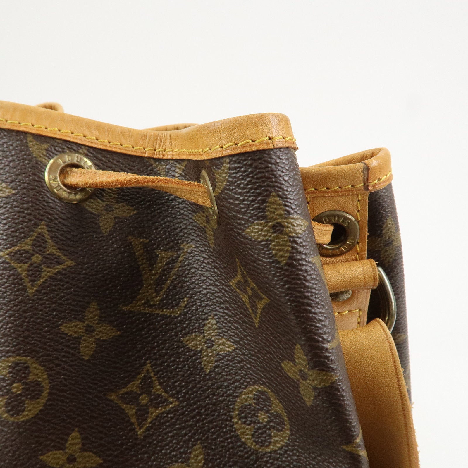 Louis Vuitton Monogram Noe Shoulder Bag Hand Bag Brown M42224