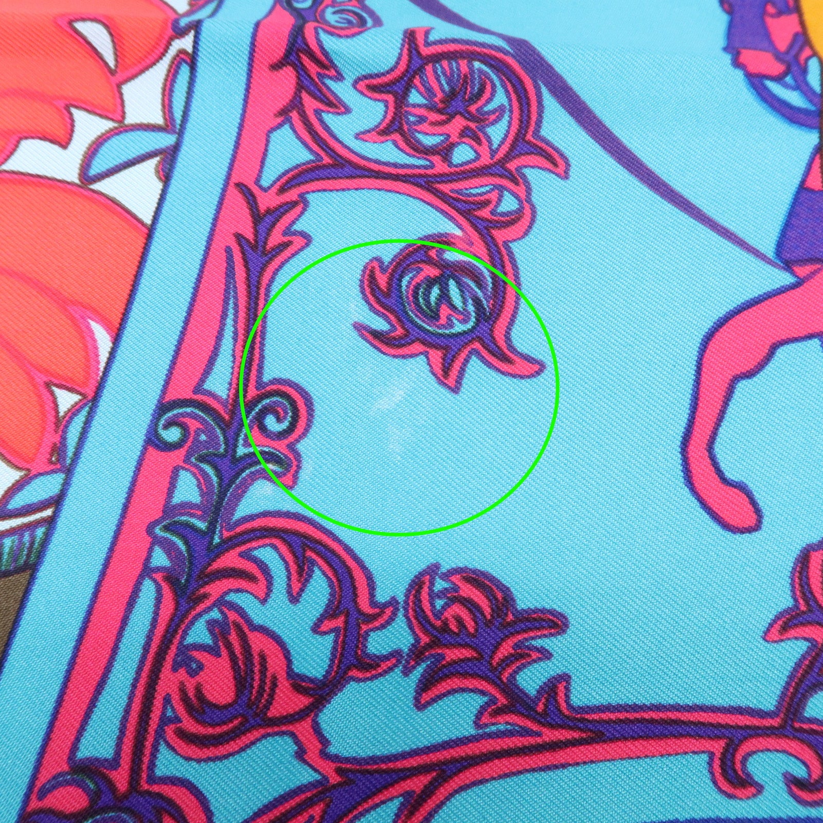 HERMES Carre 90 Silk 100% Etendards et Bonnieres Scarf Multi Color