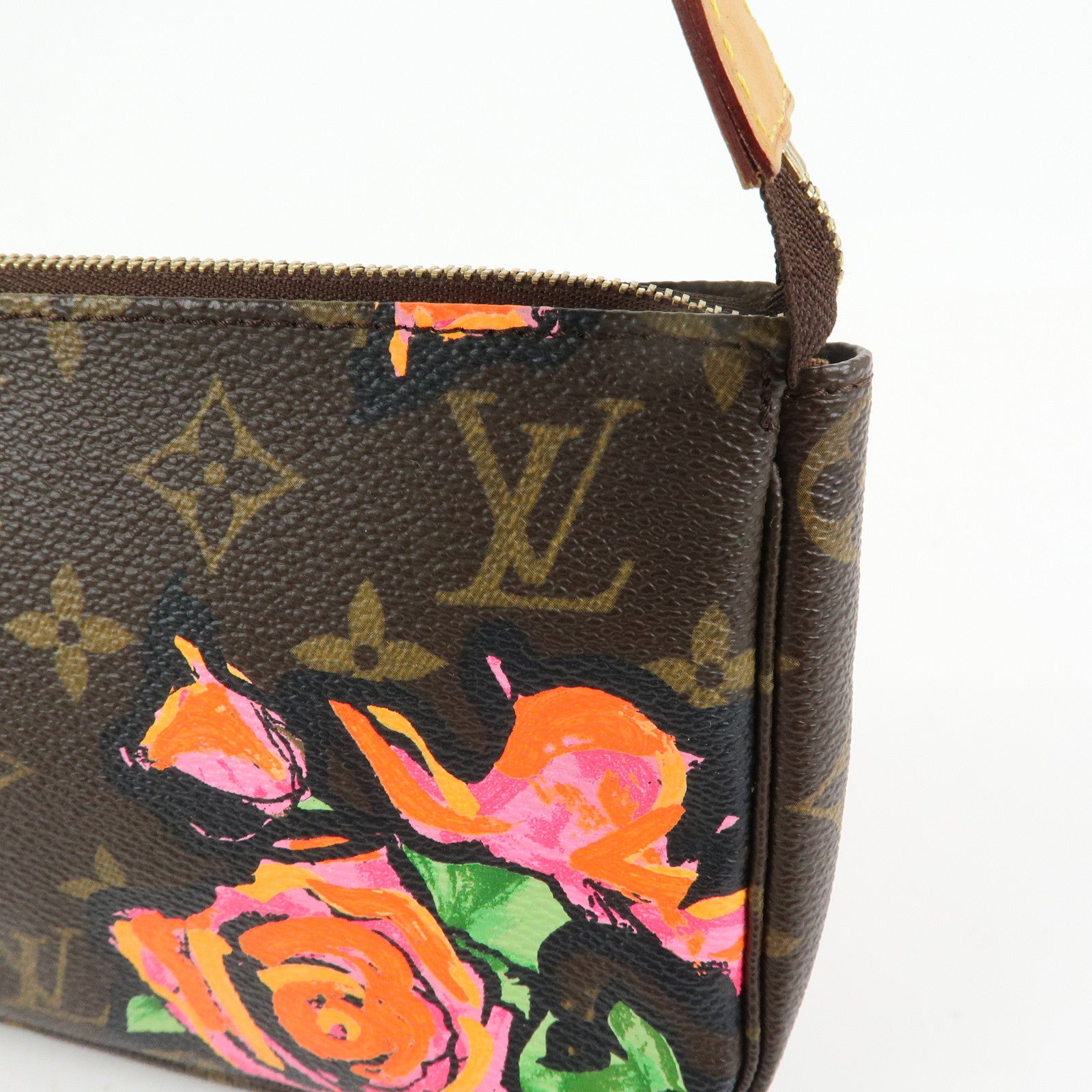 Louis Vuitton Monogram Rose Pochette Accessoires Pouch M48615