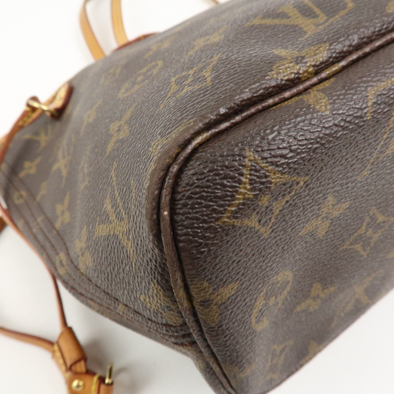 Louis Vuitton Monogram Neverfull PM Tote Bag Hand Bag M40155