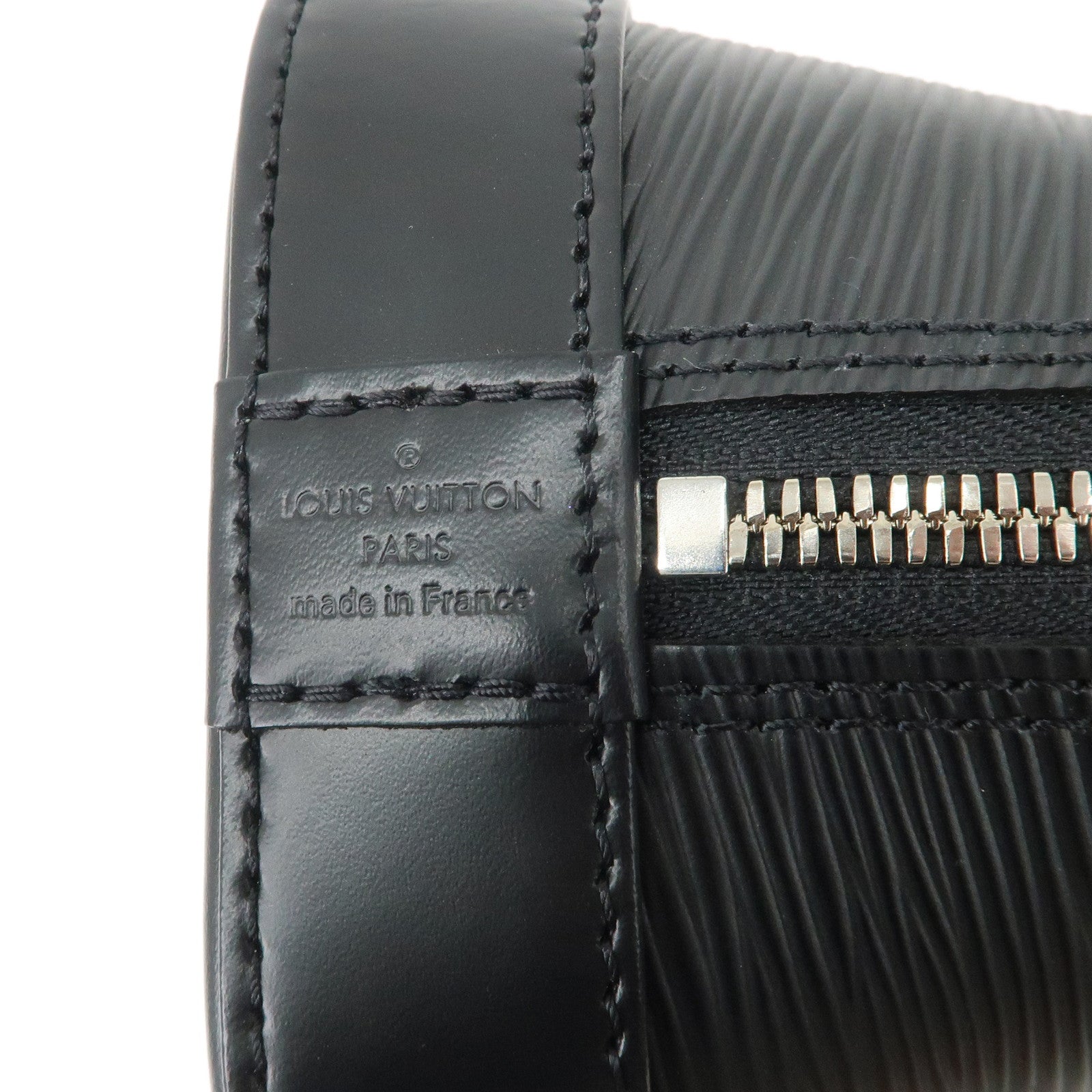 Louis Vuitton Epi Alma BB 2Way Hand Shoulder Bag Noir Black M40862